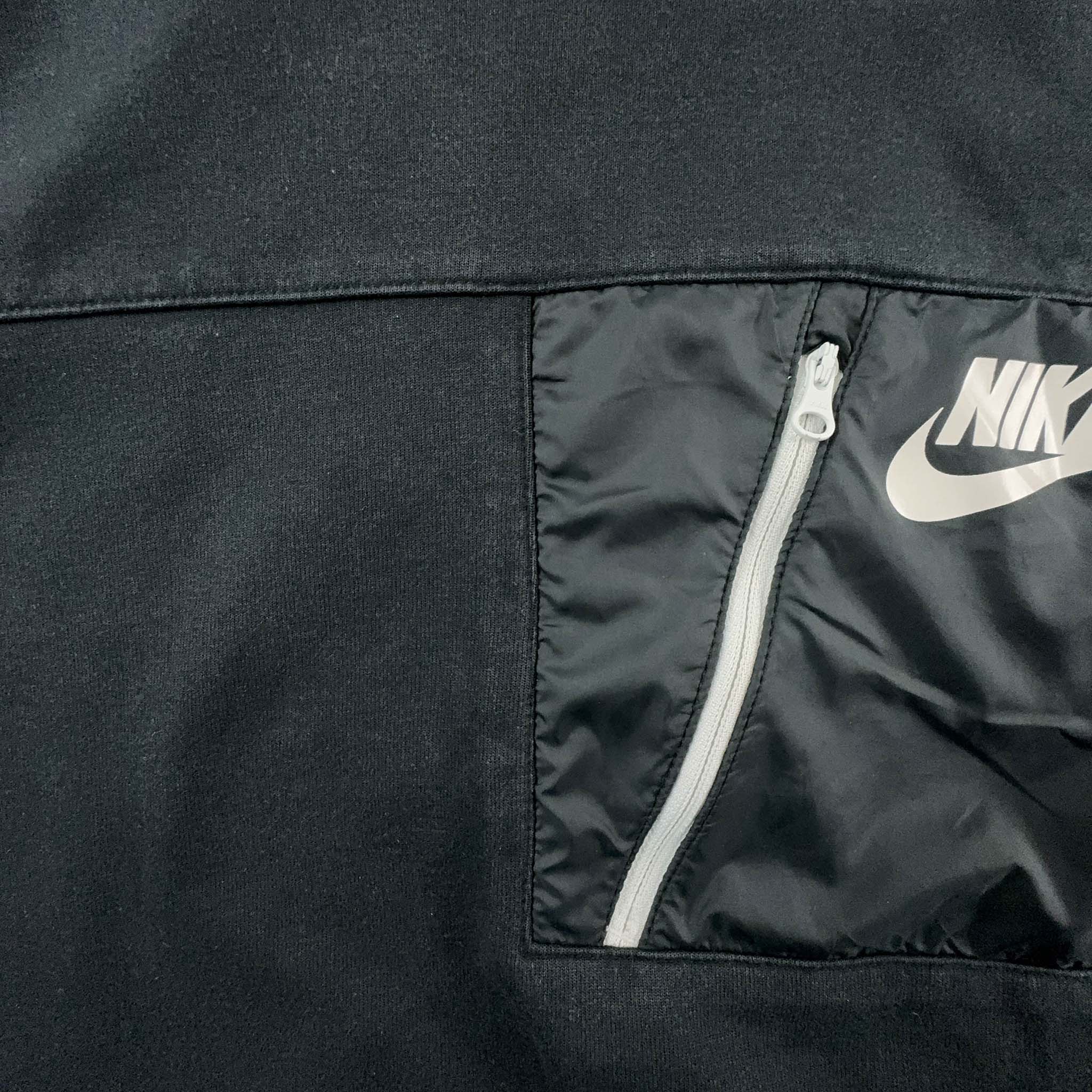 Felpa Nike nera con cappuccio - Taglia L uomo