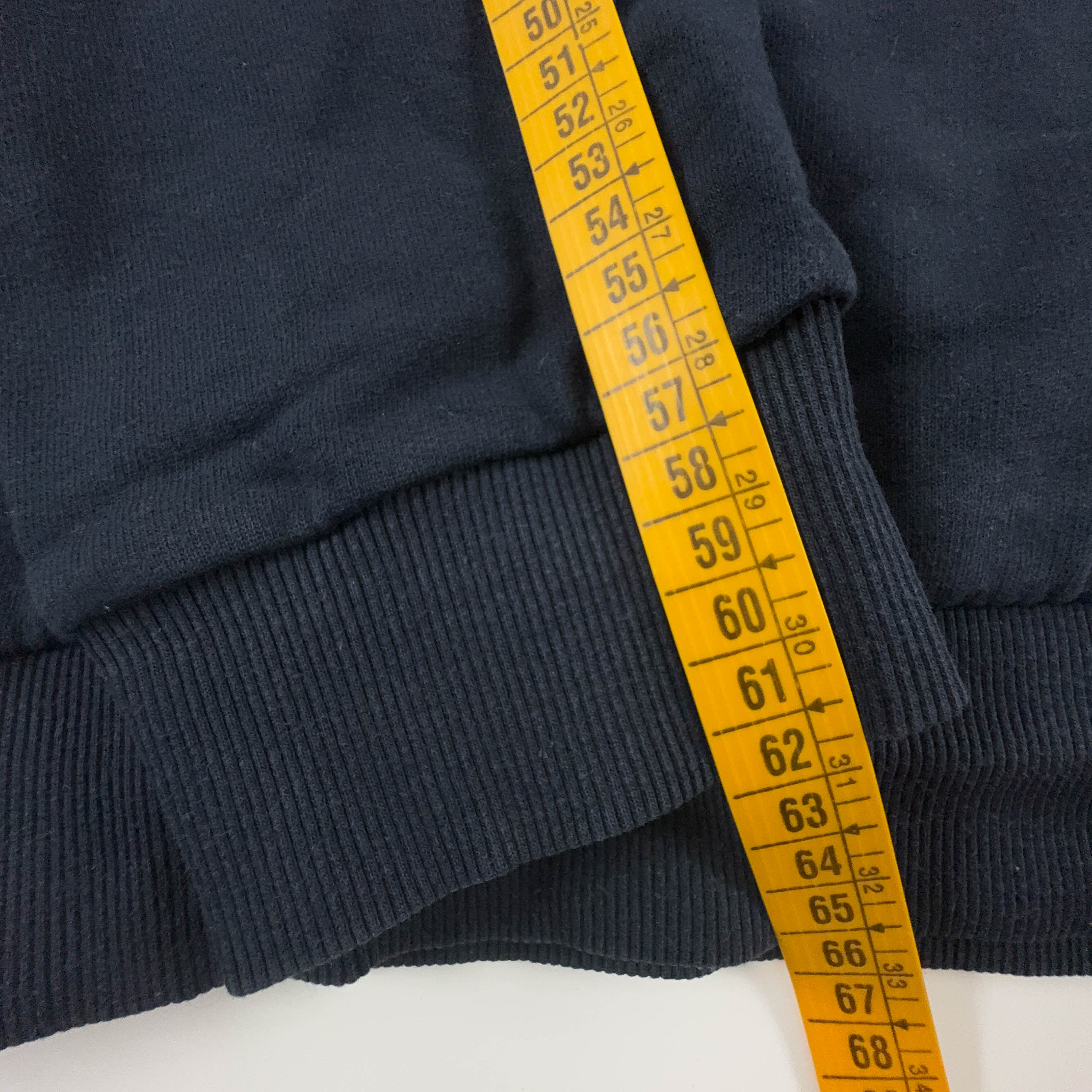 Felpa Napapijri blu scura a girocollo in cotone - Taglia L uomo