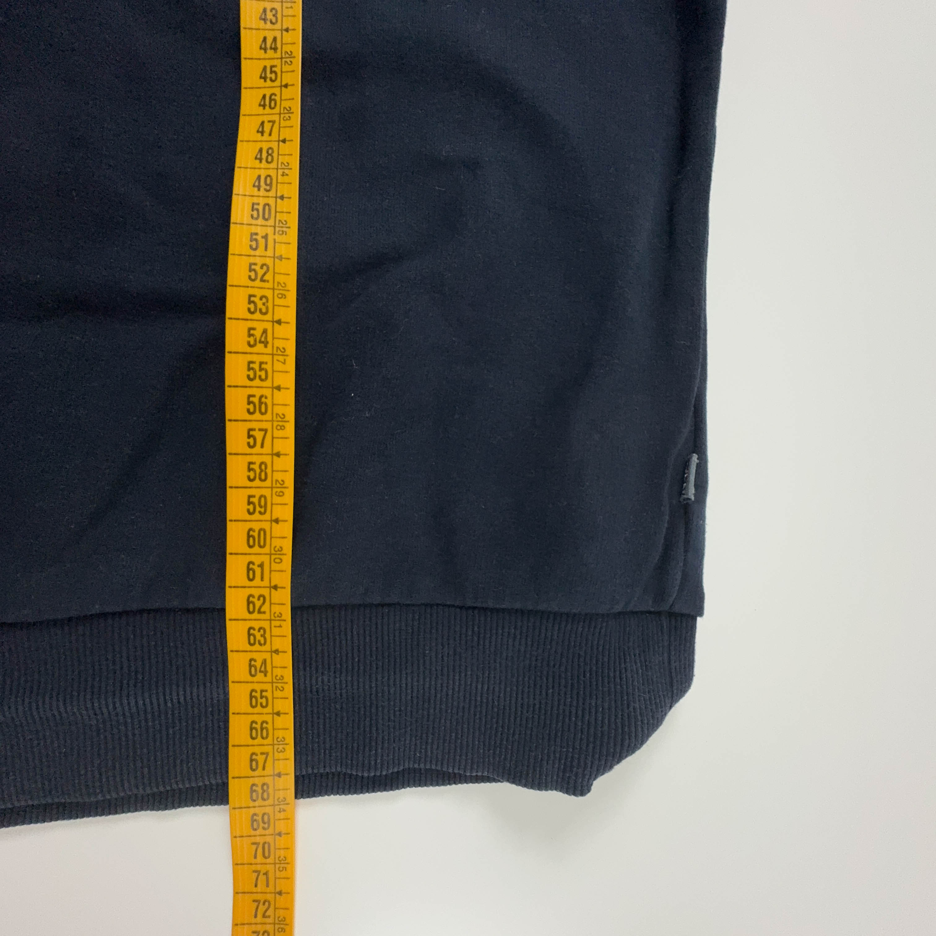 Felpa Napapijri blu scura a girocollo in cotone - Taglia L uomo