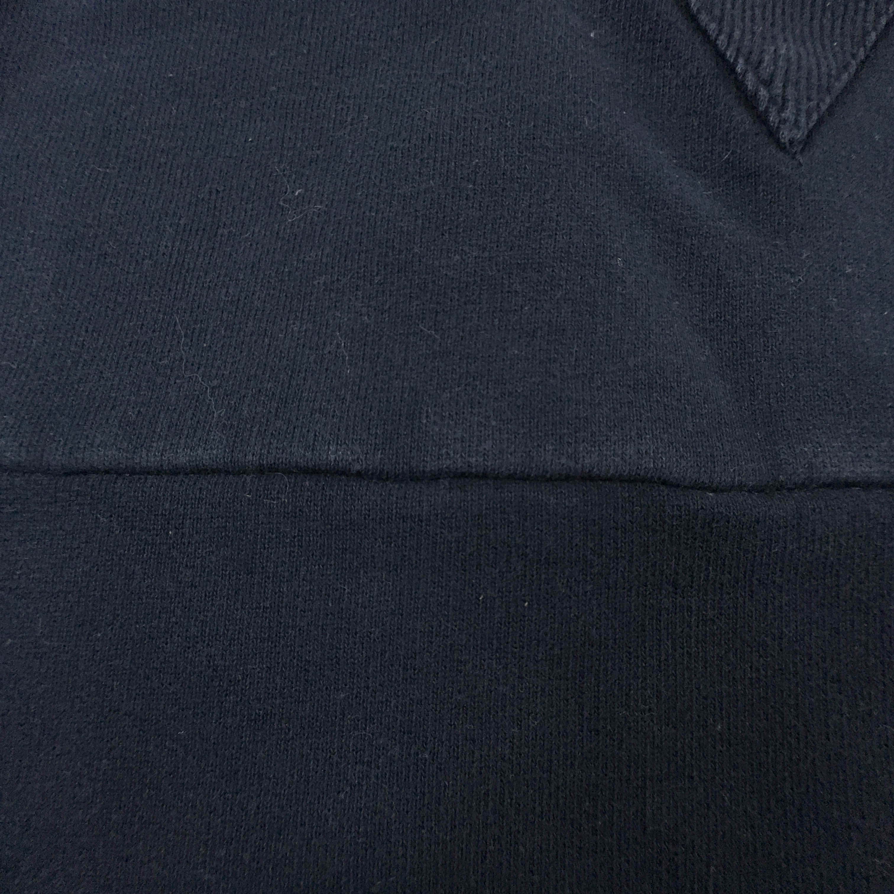 Felpa Napapijri blu scura a girocollo in cotone - Taglia L uomo