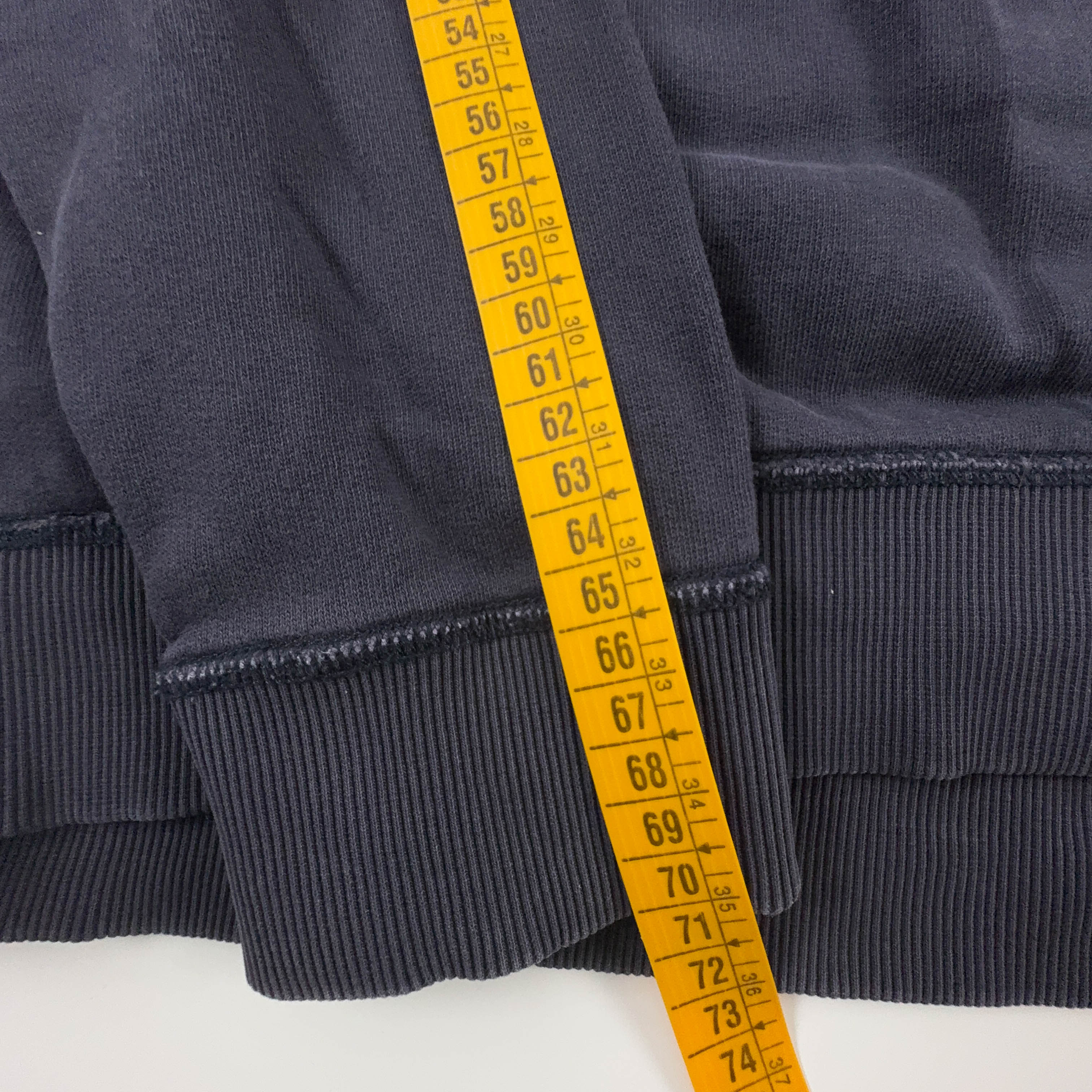 Felpa Napapijri blu con cappuccio e logo ricamato in cotone - Taglia L/XL uomo