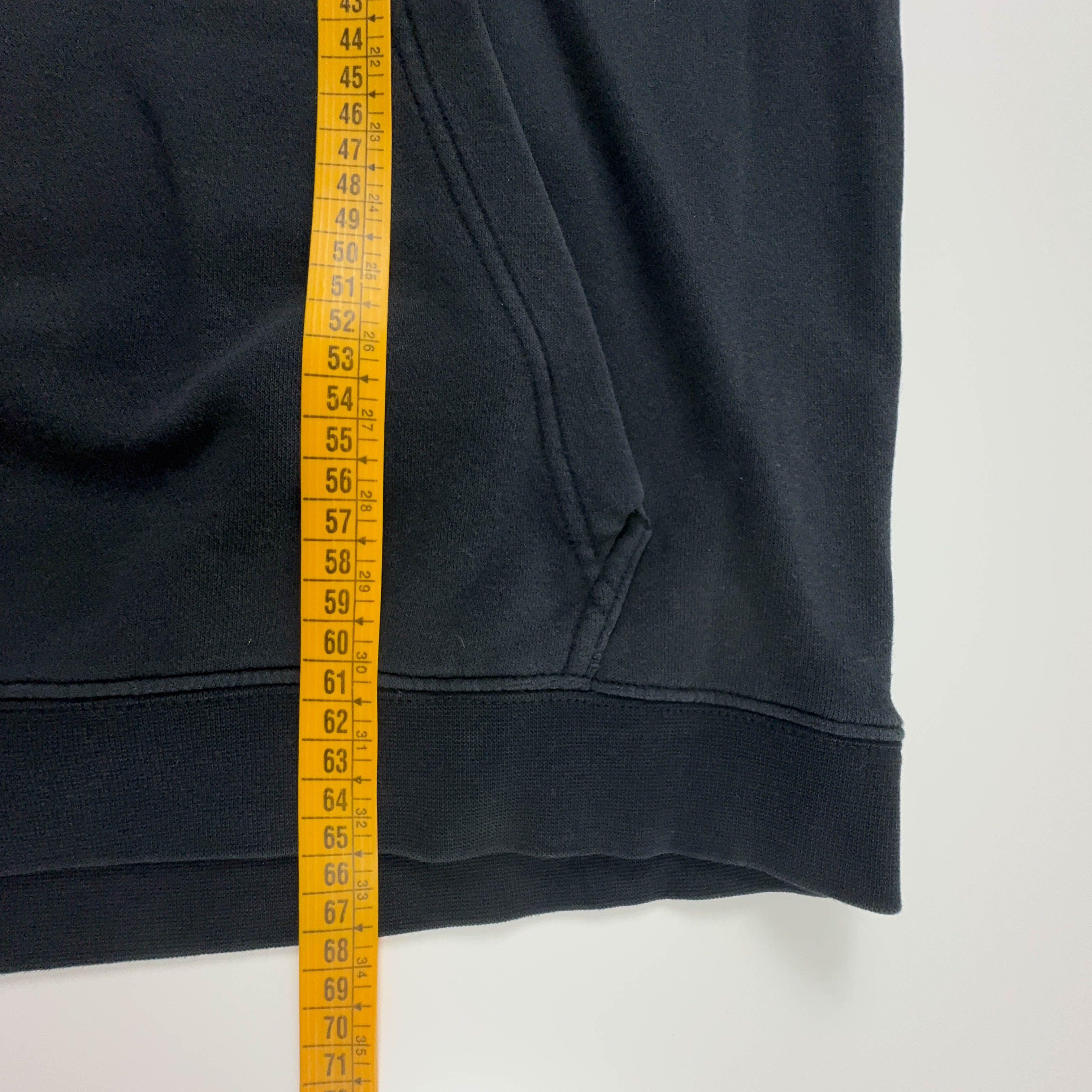 Felpa Nike nera con cappuccio 80% cotone - Taglia L uomo