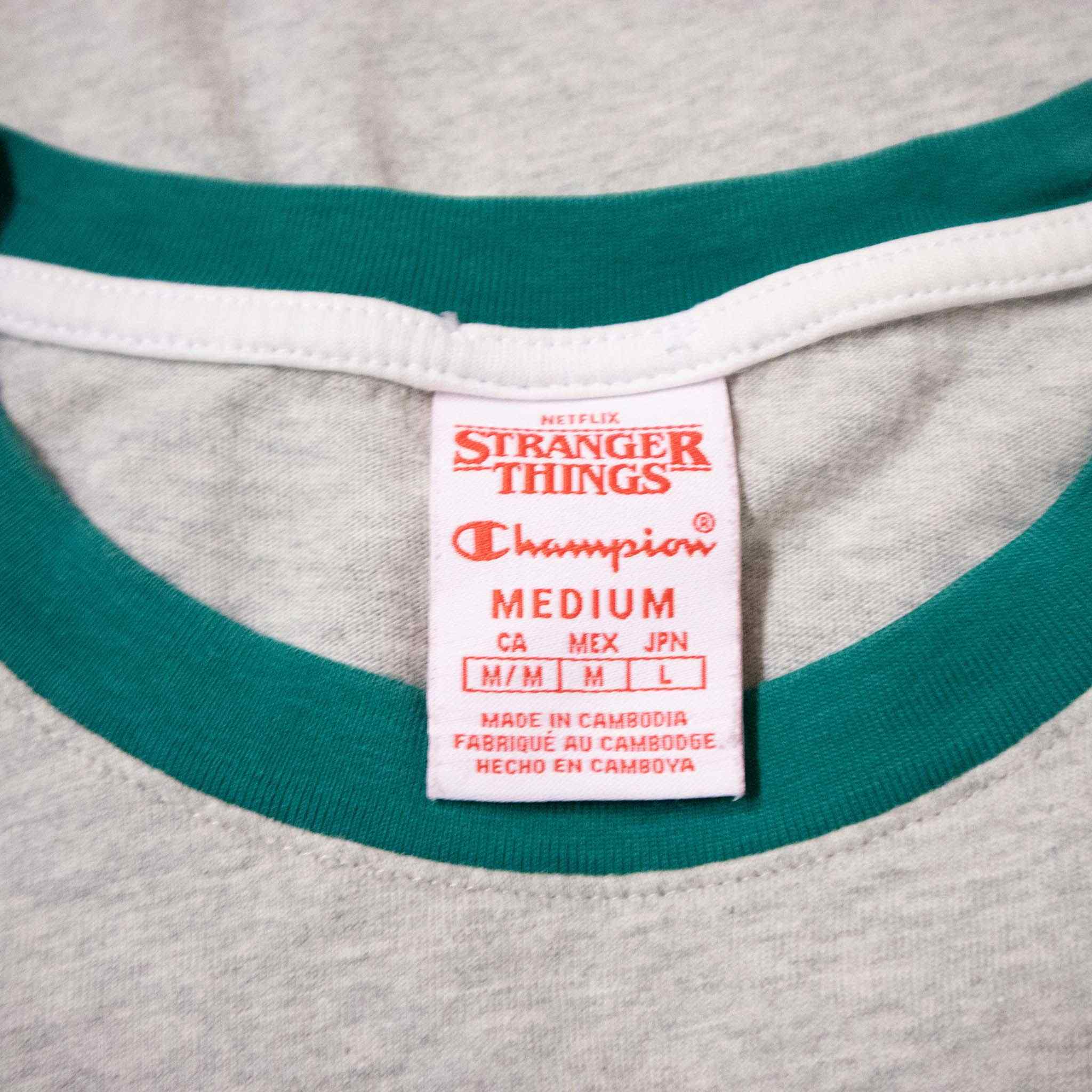 Champion Stranger Things T shirt - Size M