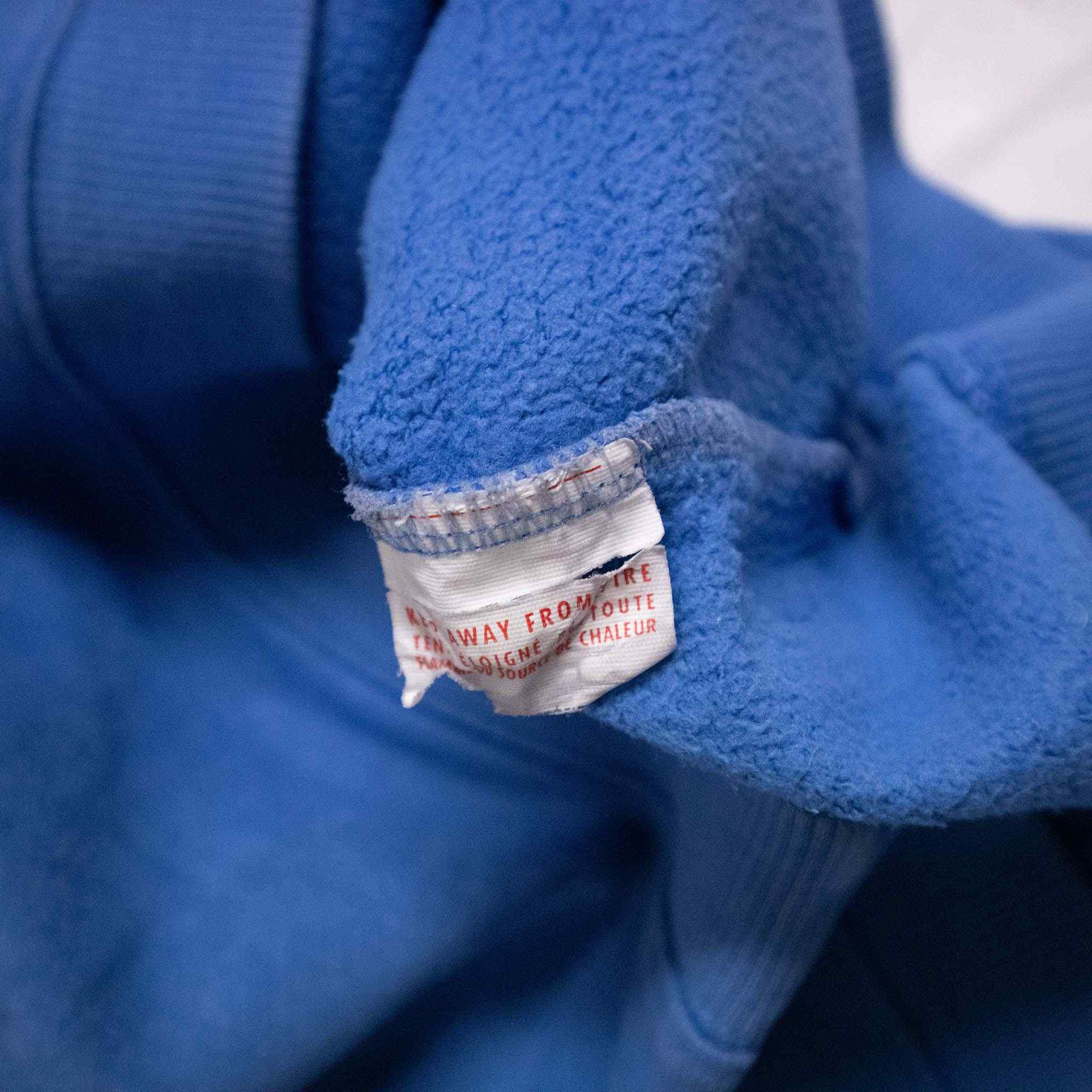 Felpa Puma King Vintage blu a girocollo con ricamo anni 90 00 - Taglia 176 uomo