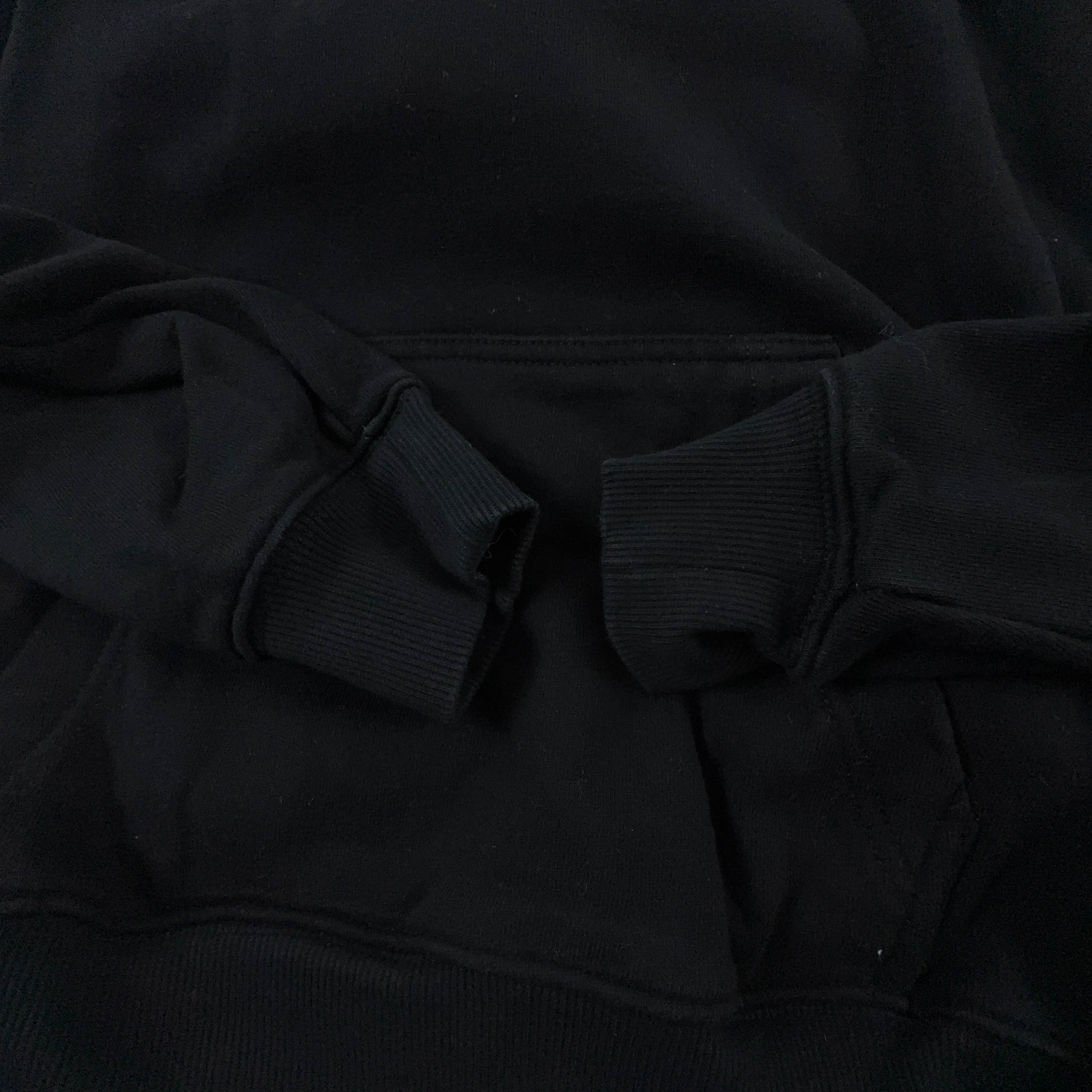 Felpa Dickies nera con cappuccio e logo ricamato in cotone - Taglia S uomo