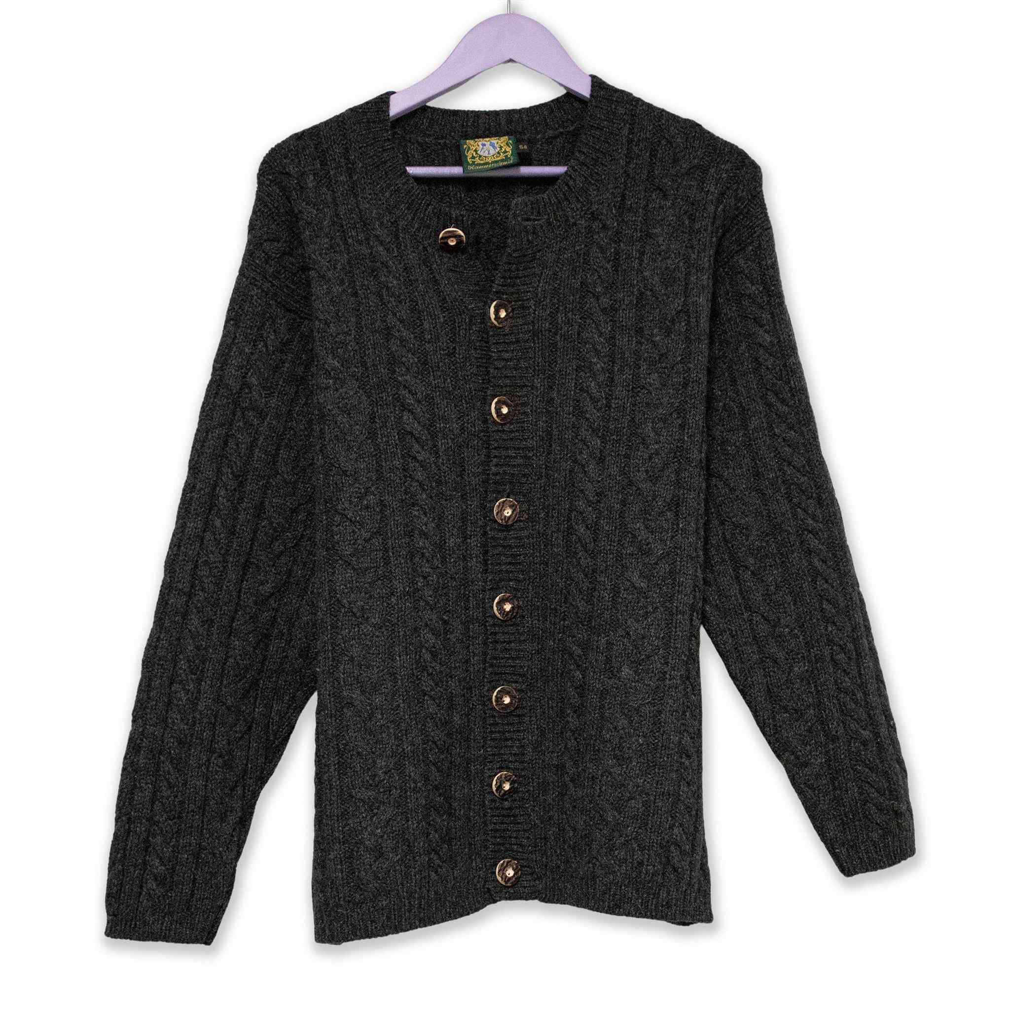 Cardigan Vintage 100% lana - Taglia L/XL