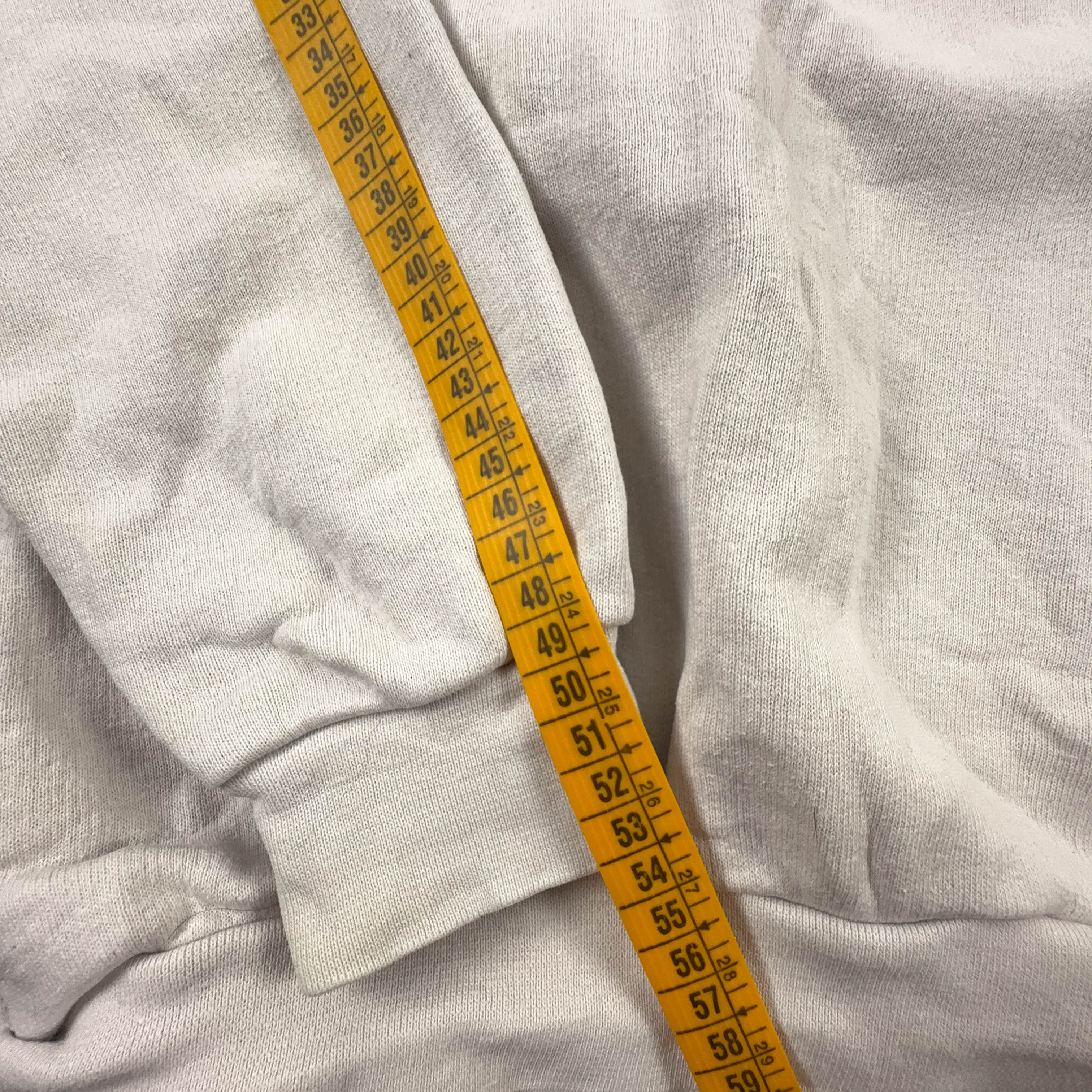 Marc O' Polo Vintage Cream Sweatshirt with 80's Prints - Size M Men