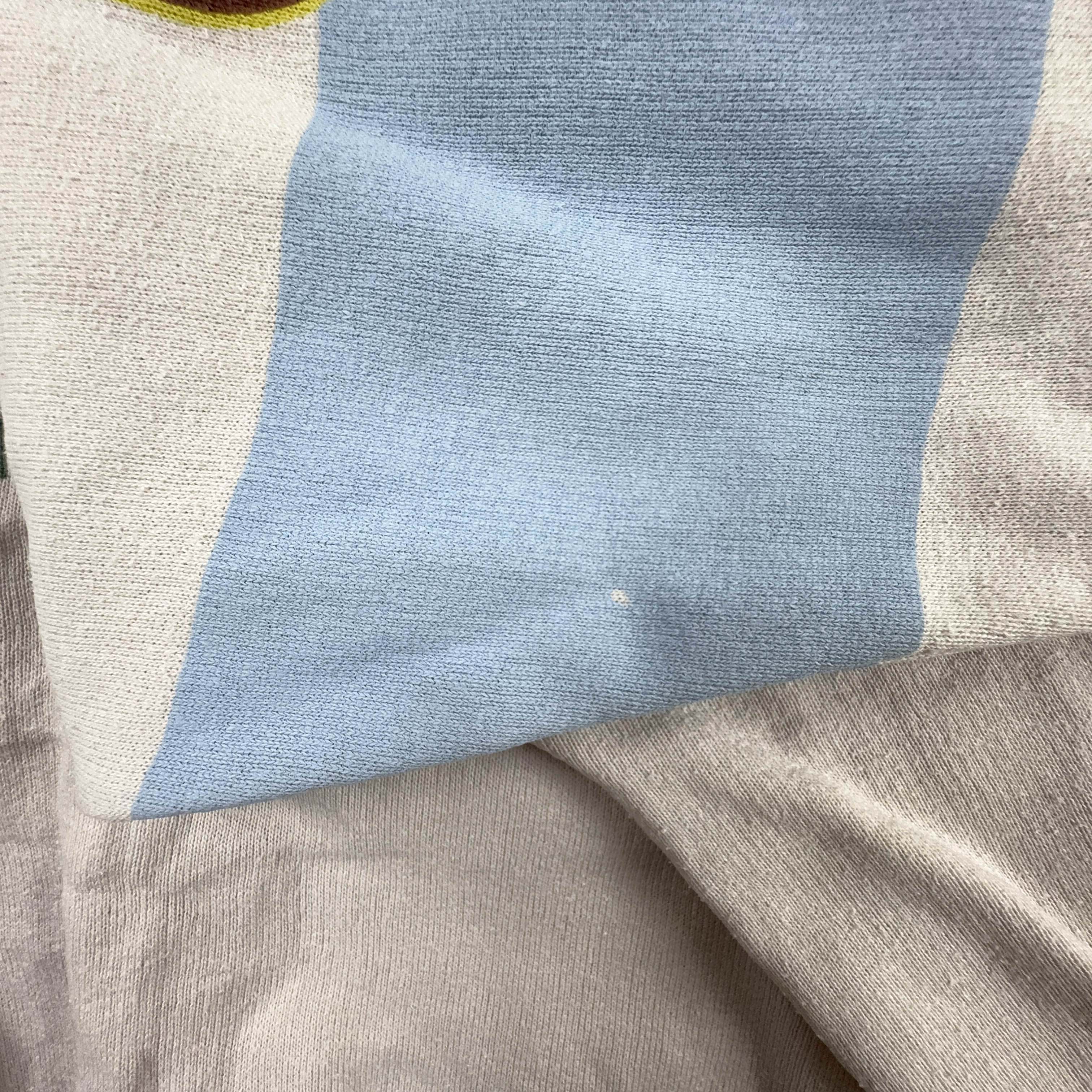 Marc O' Polo Vintage Cream Sweatshirt with 80's Prints - Size M Men