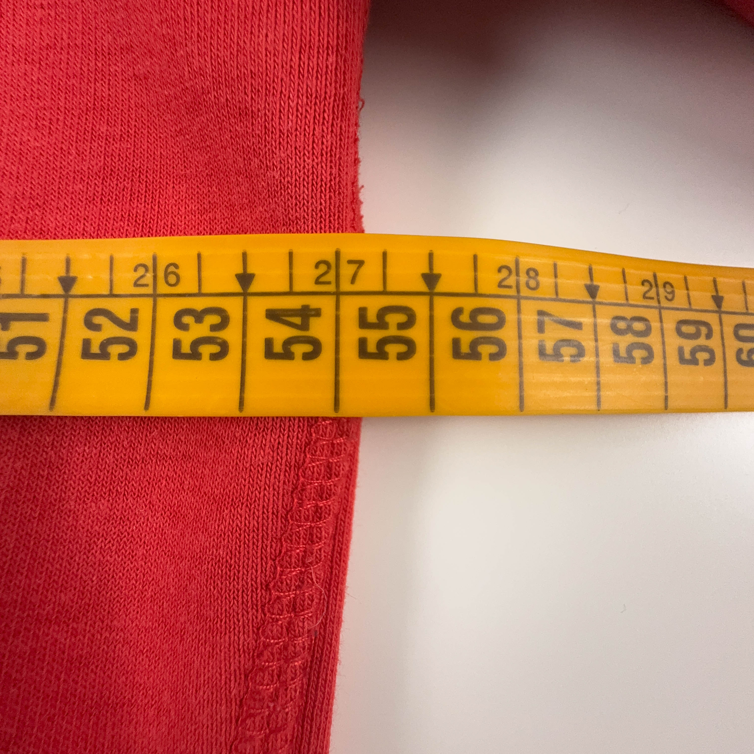 Felpa Puma Vintage rossa a girocollo con logo ricamato anni 2000 - Taglia M uomo