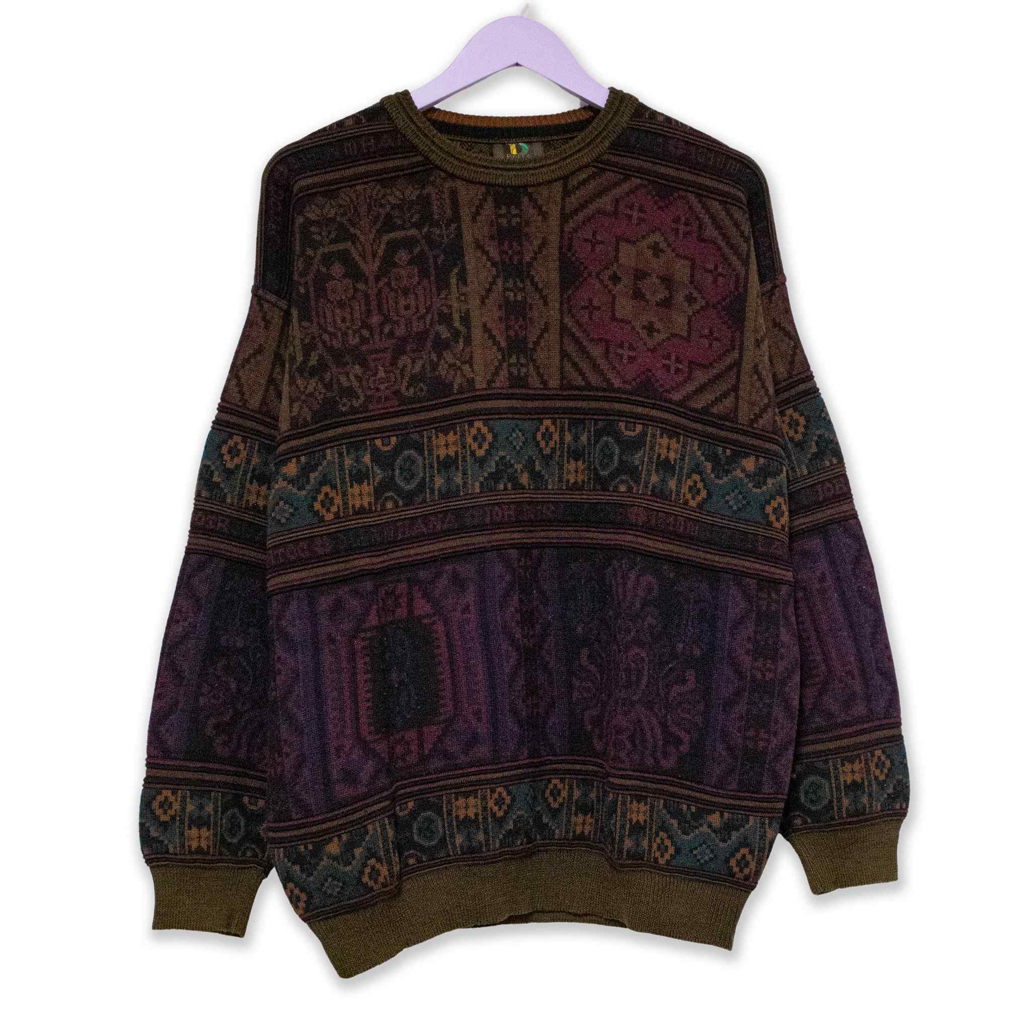 Vintage sweater 70% wool - Size L