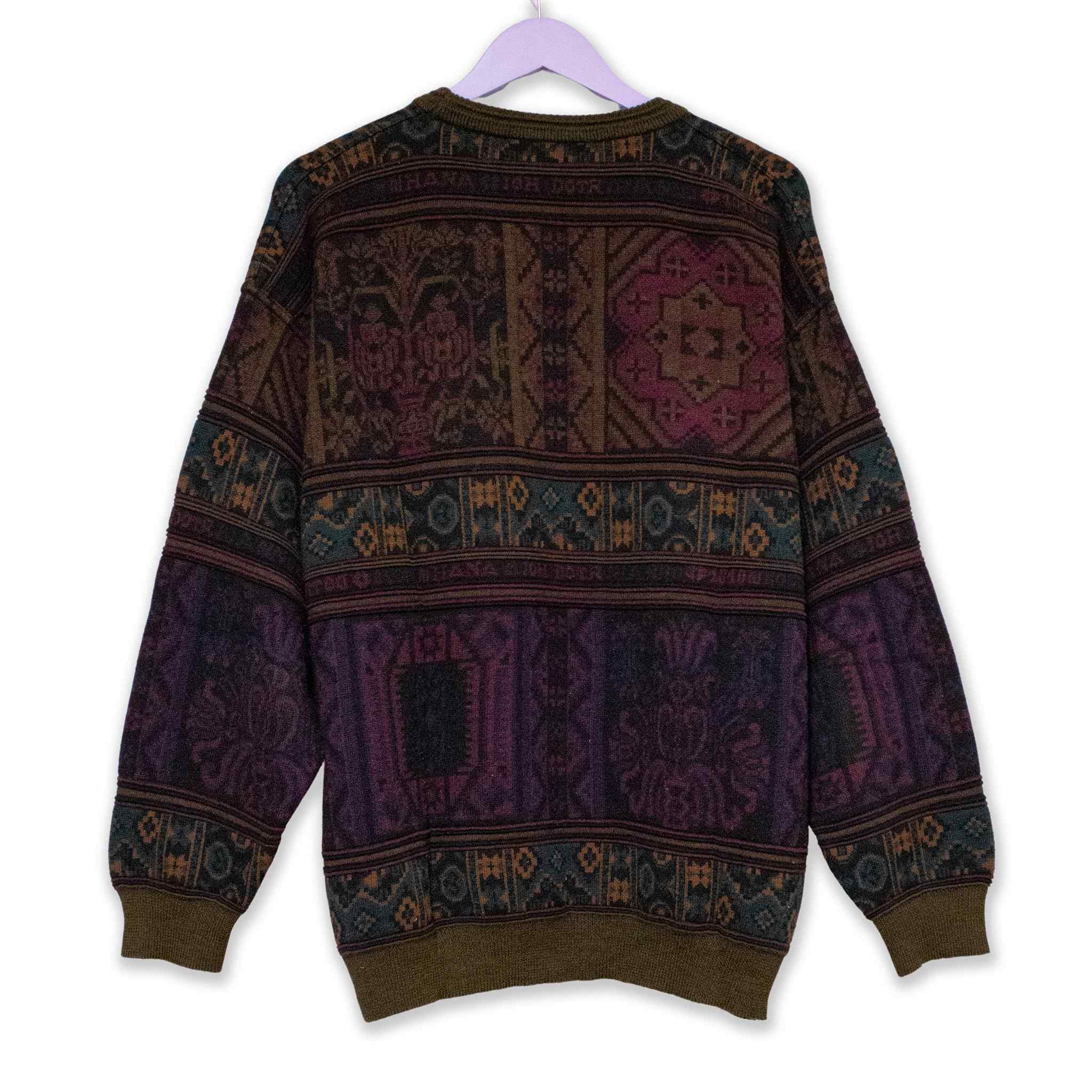 Vintage sweater 70% wool - Size L