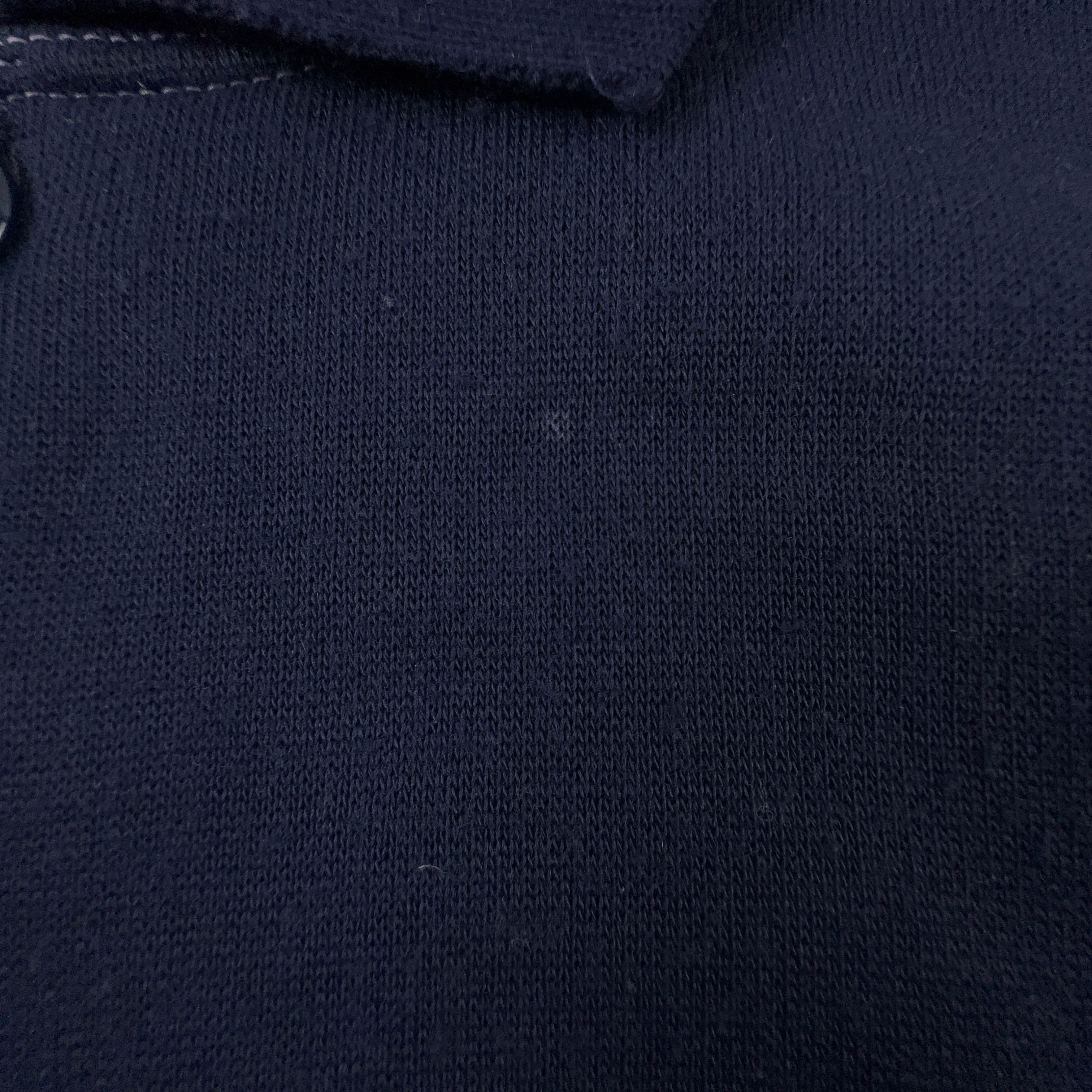 Felpa Puma Vintage blu scuro con bottoni e logo ricamato 40% cotone - Taglia M/L uomo