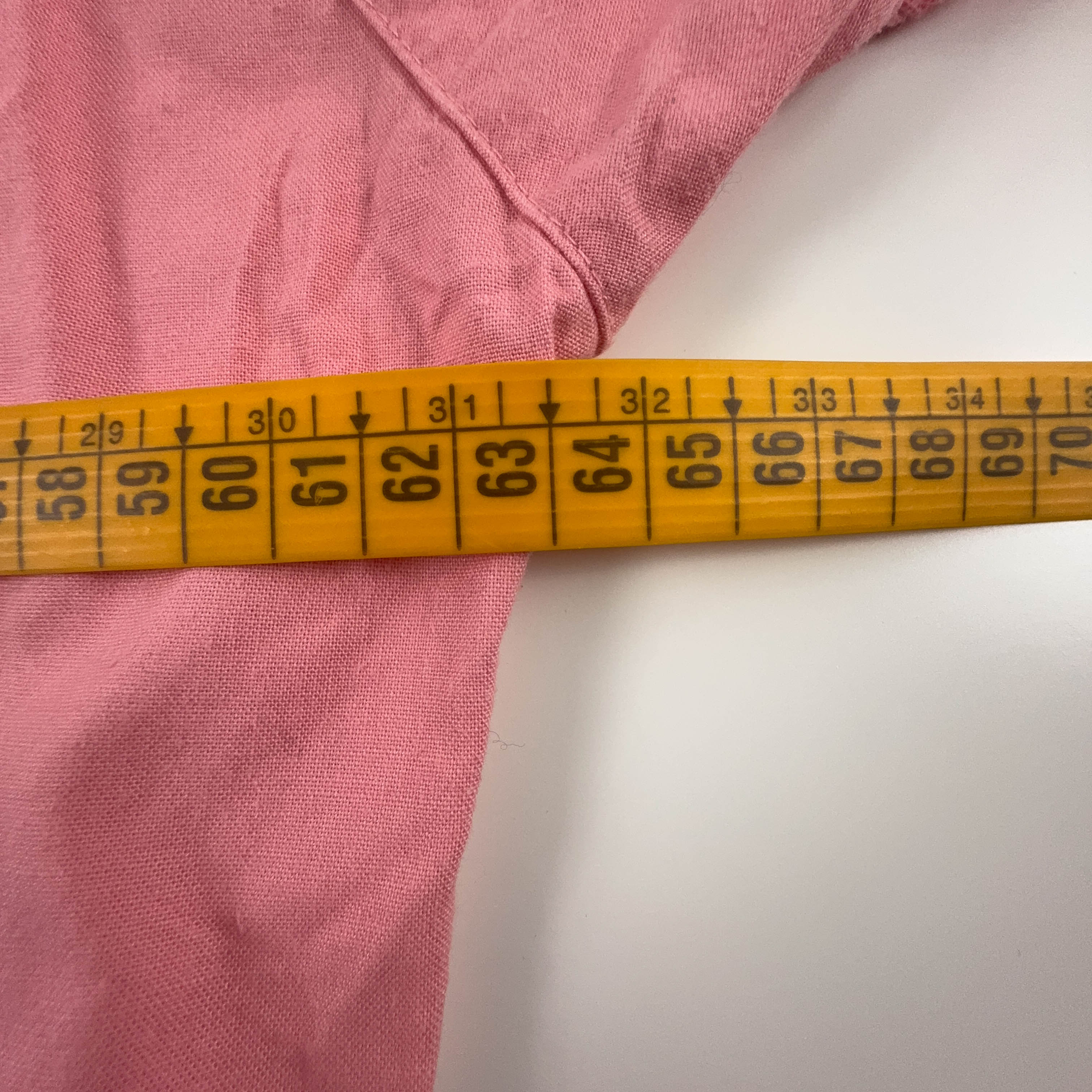 Felpa Adidas Vintage rosa quarter zip in cotone anni 80 - Taglia D7 F180 uomo