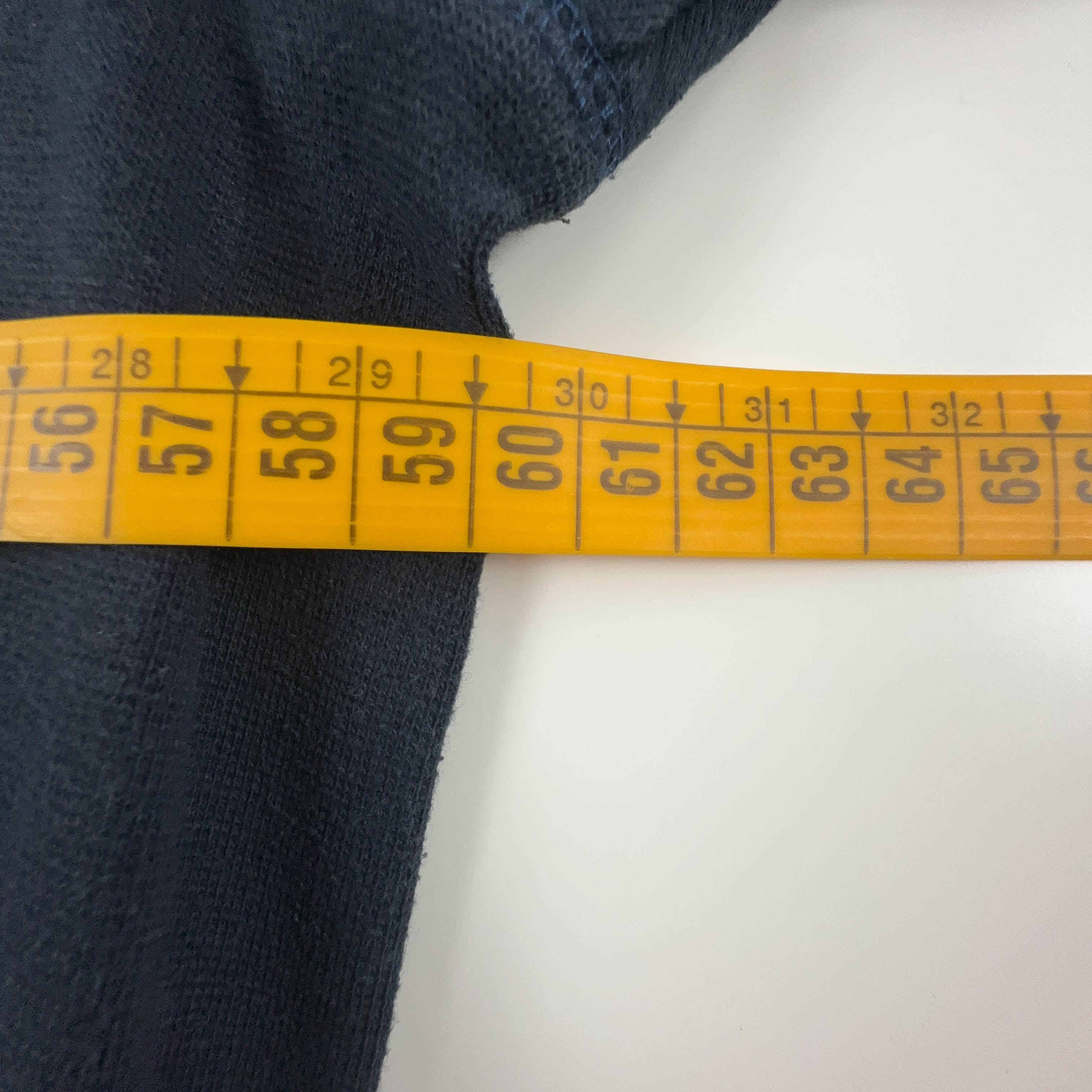 Felpa Adidas Vintage blu scura con cappuccio 70% cotone anni 2000 - Taglia L/XL uomo