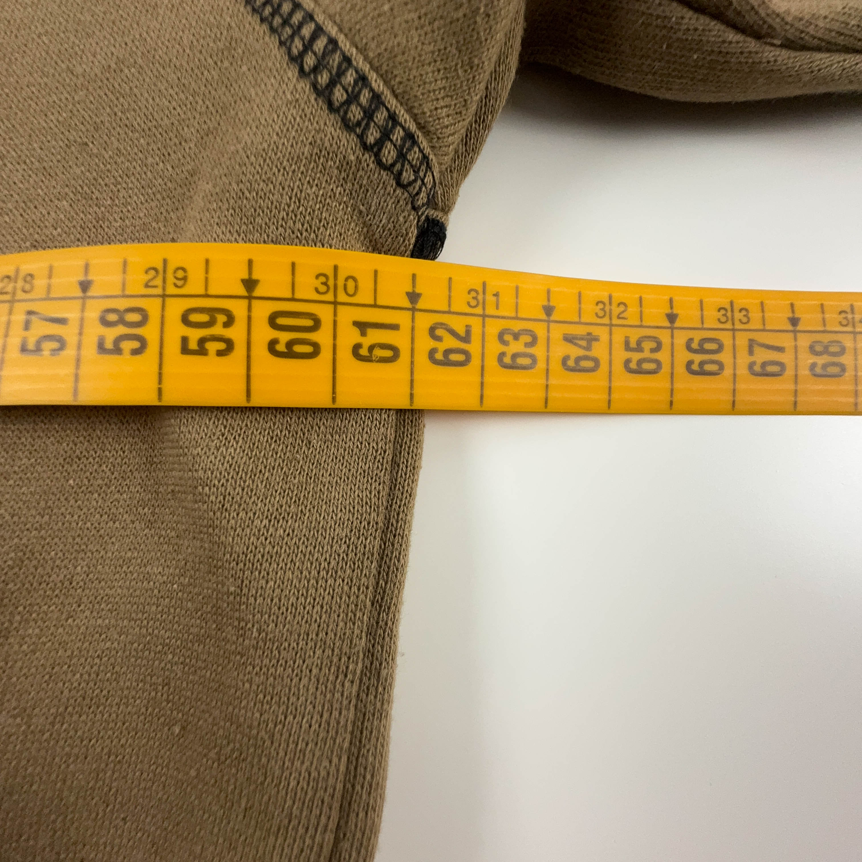 Felpa Lotto Vintage marrone quarter zip anni 90 - Taglia 50 uomo