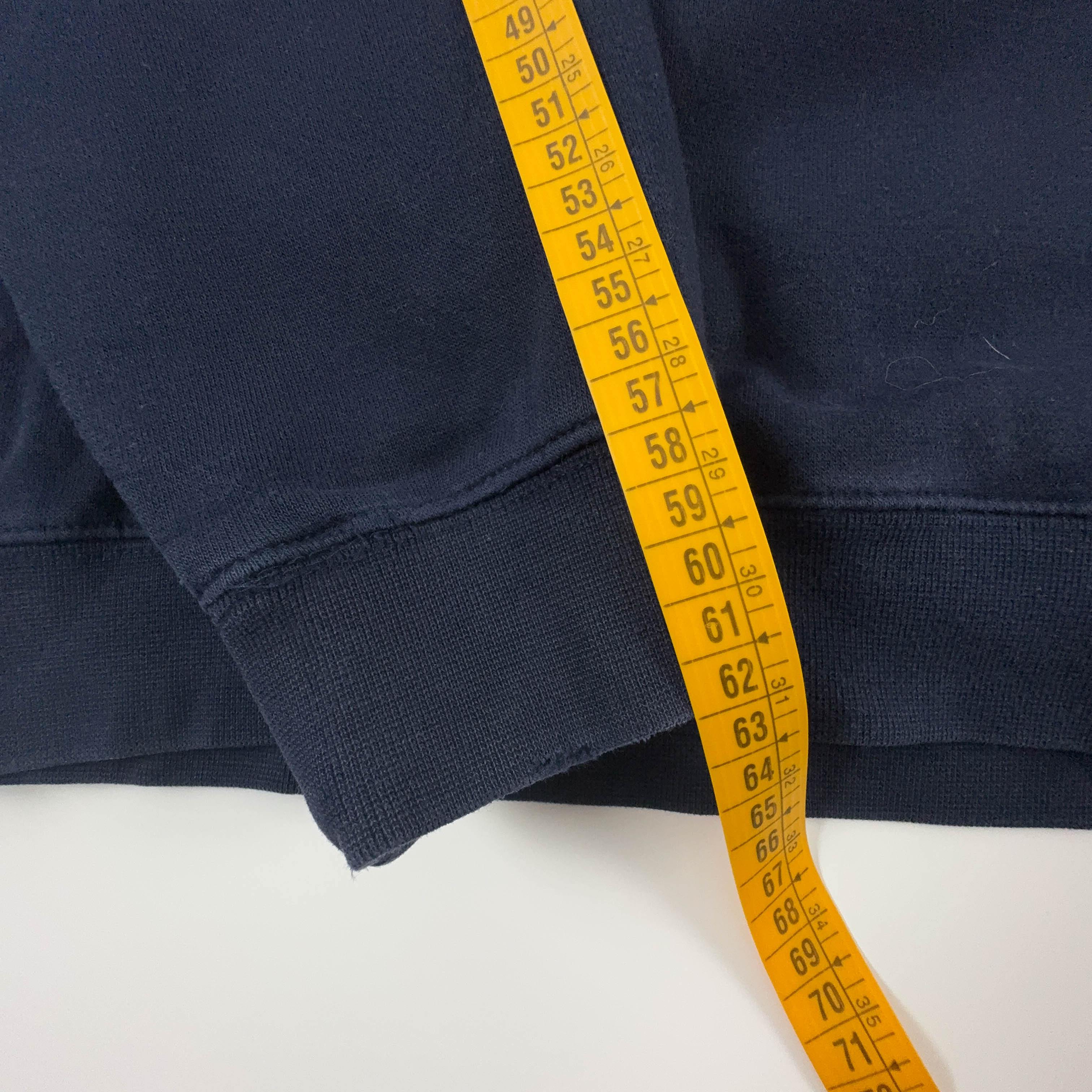 Felpa Fila Vintage blu scura a girocollo 80% cotone - Taglia L uomo
