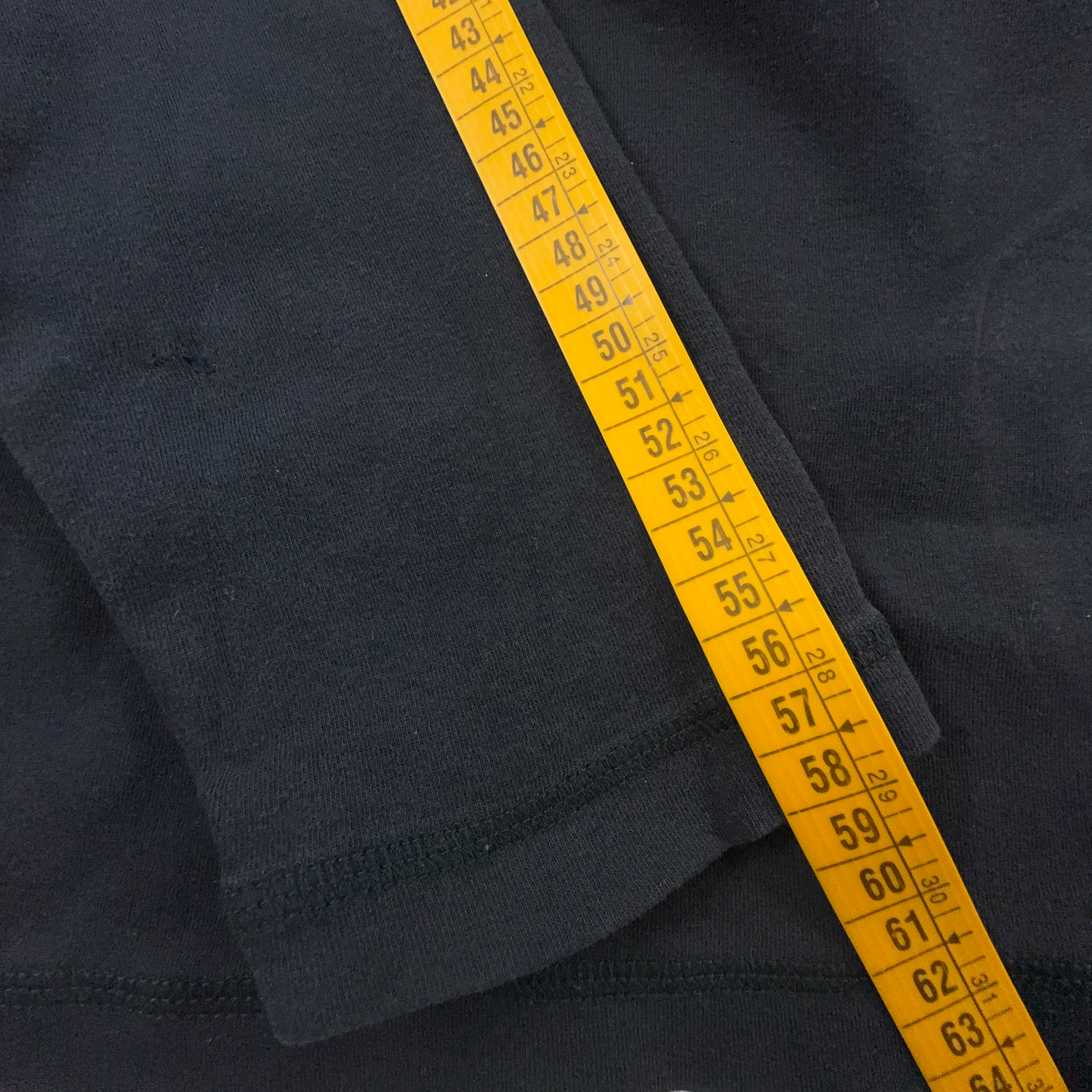 Felpa Nike Vintage leggera nera a girocollo 94% cotone anni 00 - Taglia M/L uomo