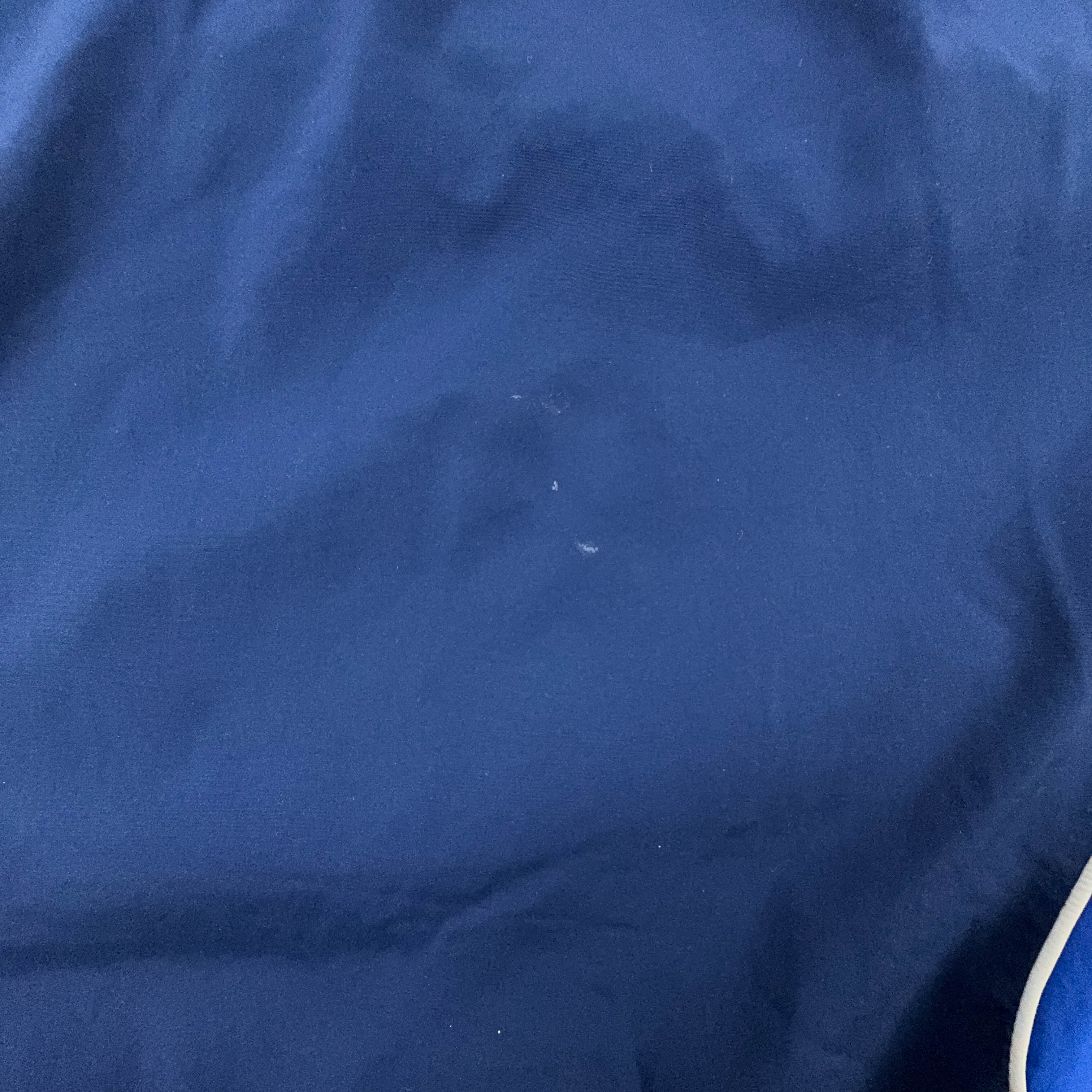 Adidas Vintage Double Face Blue Quarter Zip 90s Windbreaker Jacket - Size XL Men