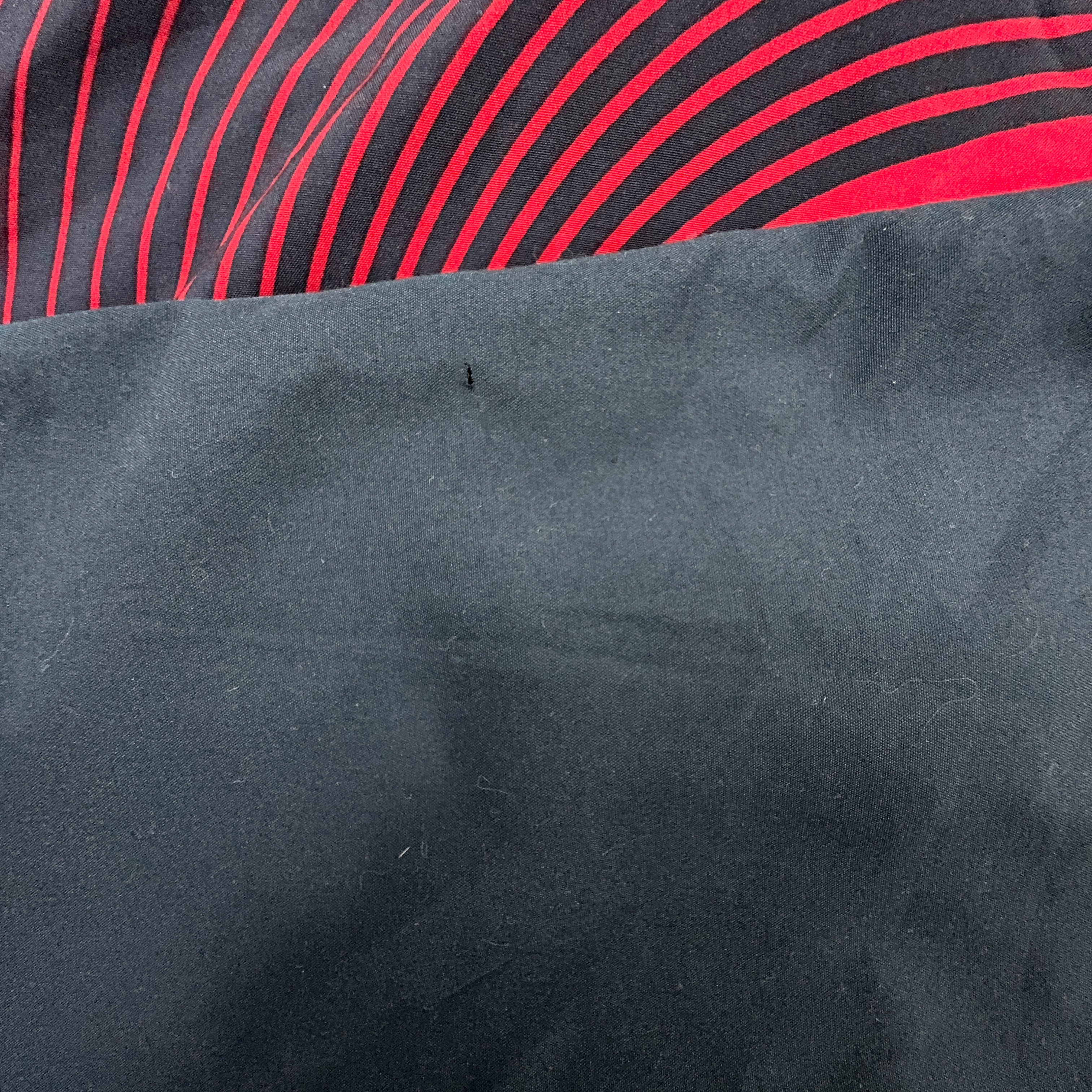 Adidas Vintage Red and Black Zip Up Windbreaker Jacket 2000s - Size D9 F198 Men