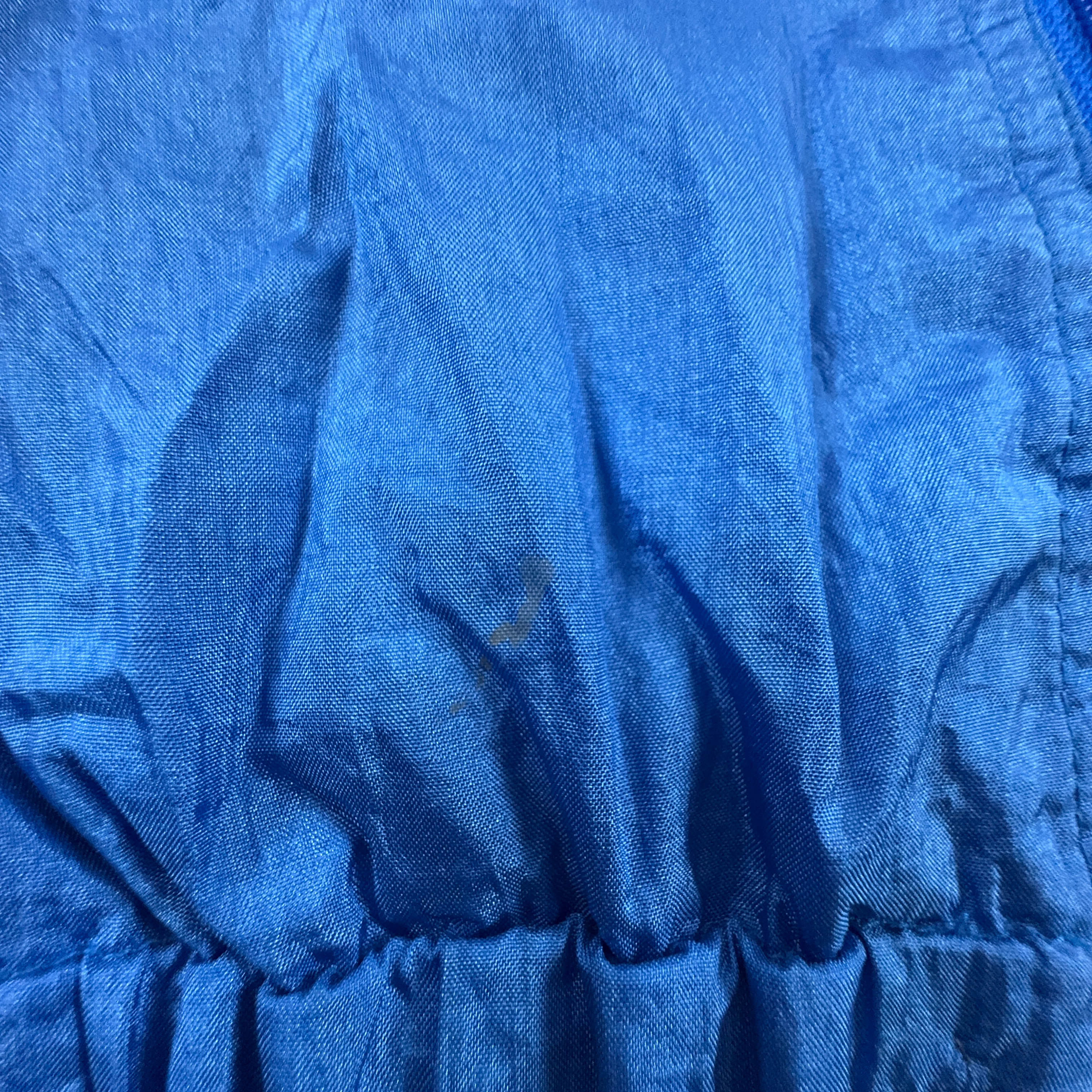 Diadora Vintage Blue Geometric Zip Up Windbreaker 90s - Size XL Men