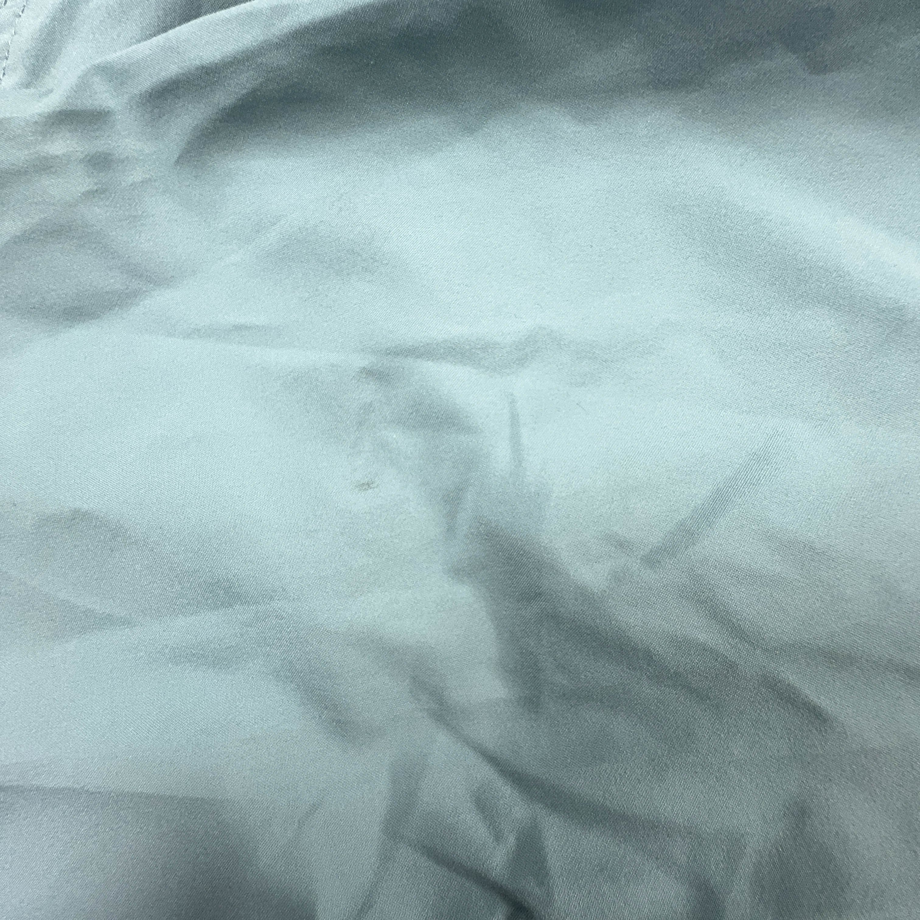 Adidas Vintage Light Blue Zip Up Windbreaker Jacket 2000s - Size D6 F180 Men