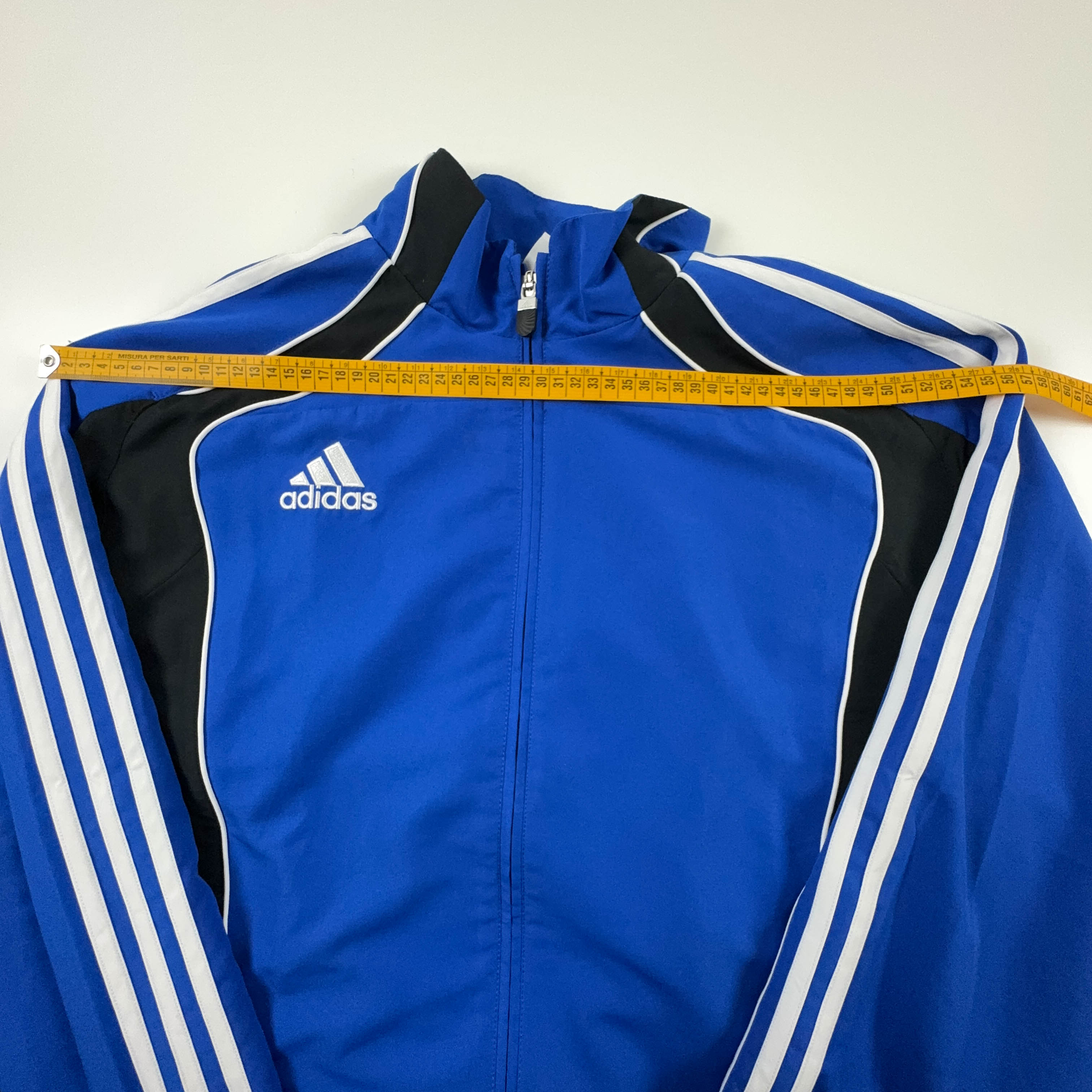 Adidas Vintage Blue Zip Up Windbreaker Jacket 2000s - Size D8 F192 Men