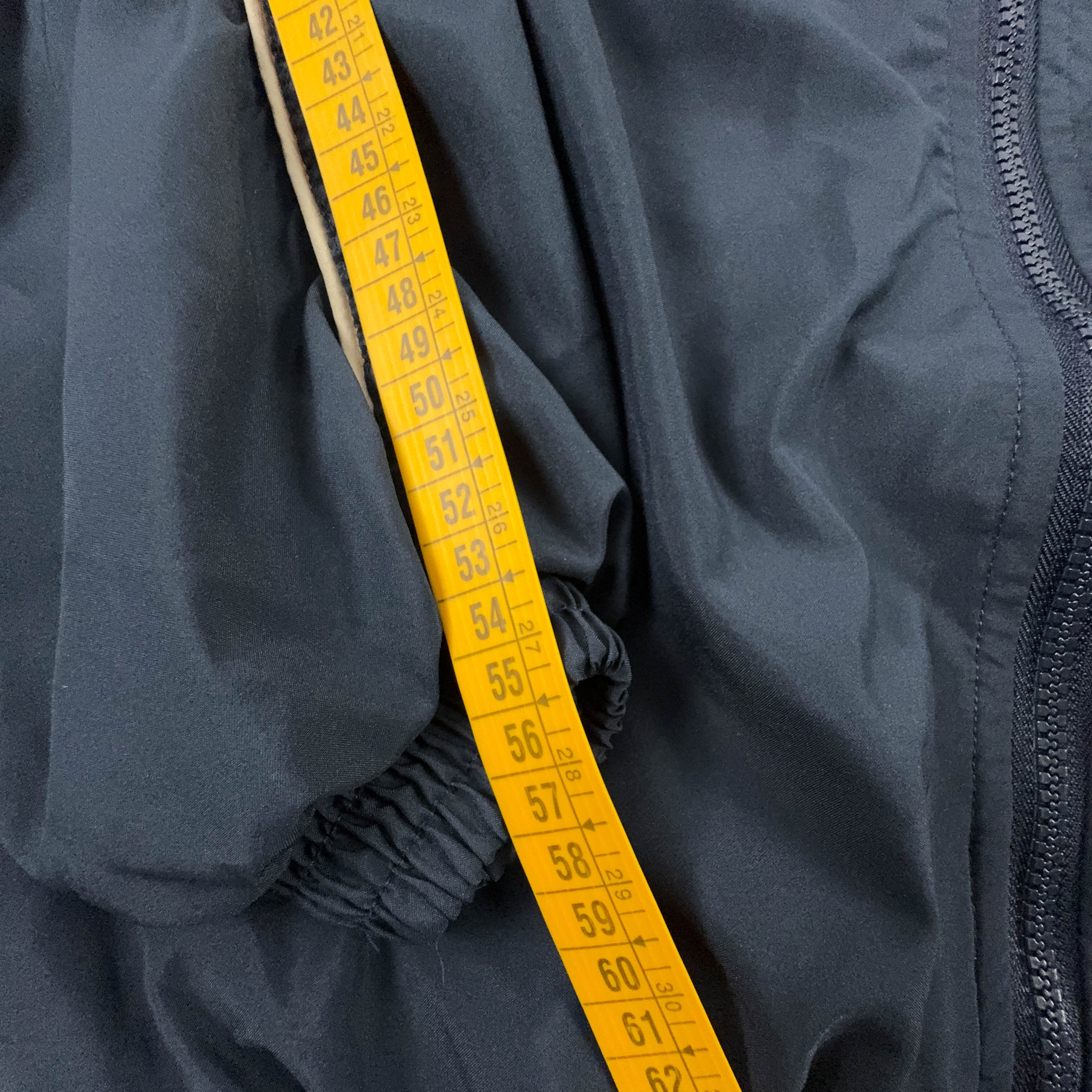 Reebok Vintage Dark Blue Zip Up Windbreaker Jacket 2000s - Men's Size L/XL