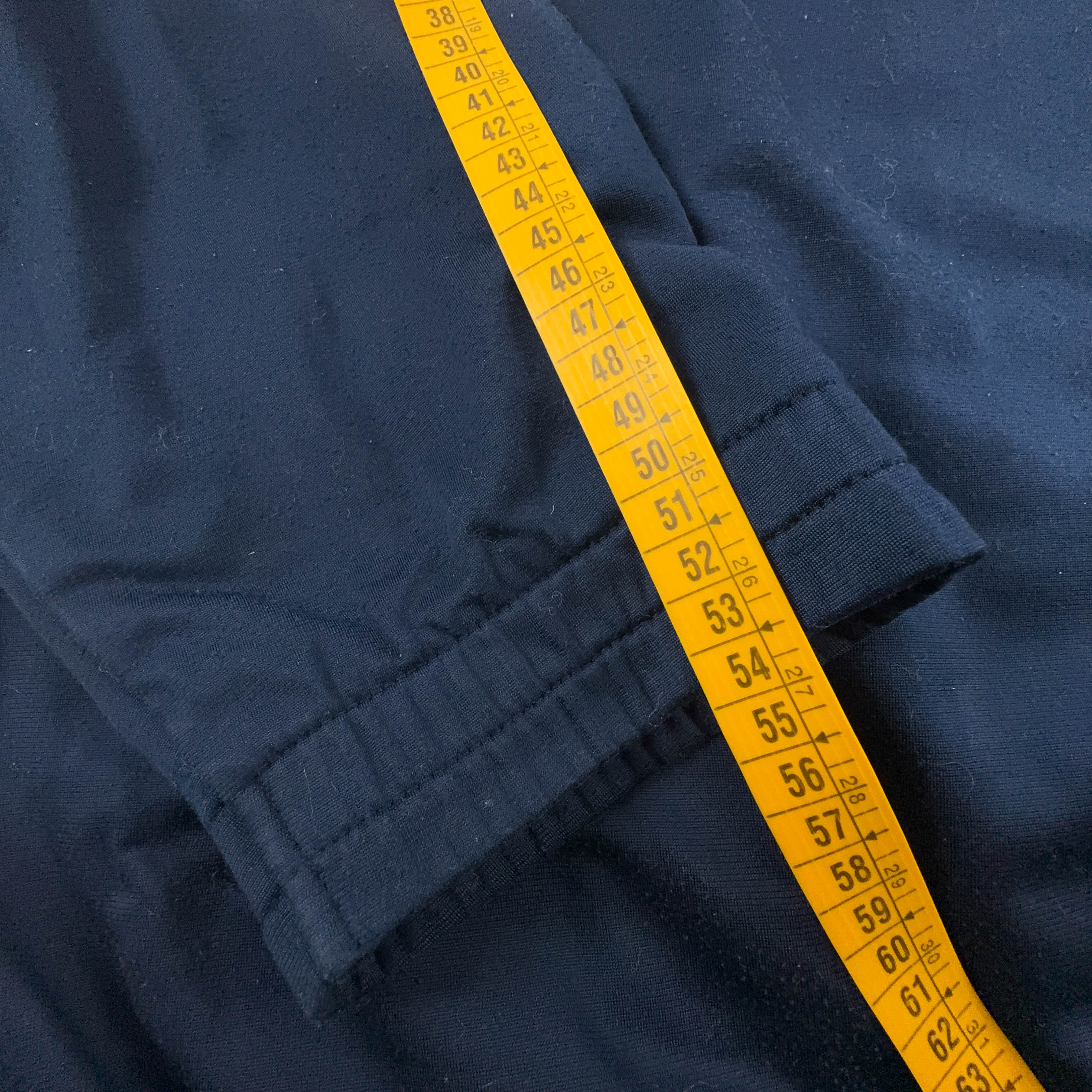 Felpa Reebok Vintage blu e grigia con zip anni 90 - Taglia L/XL uomo