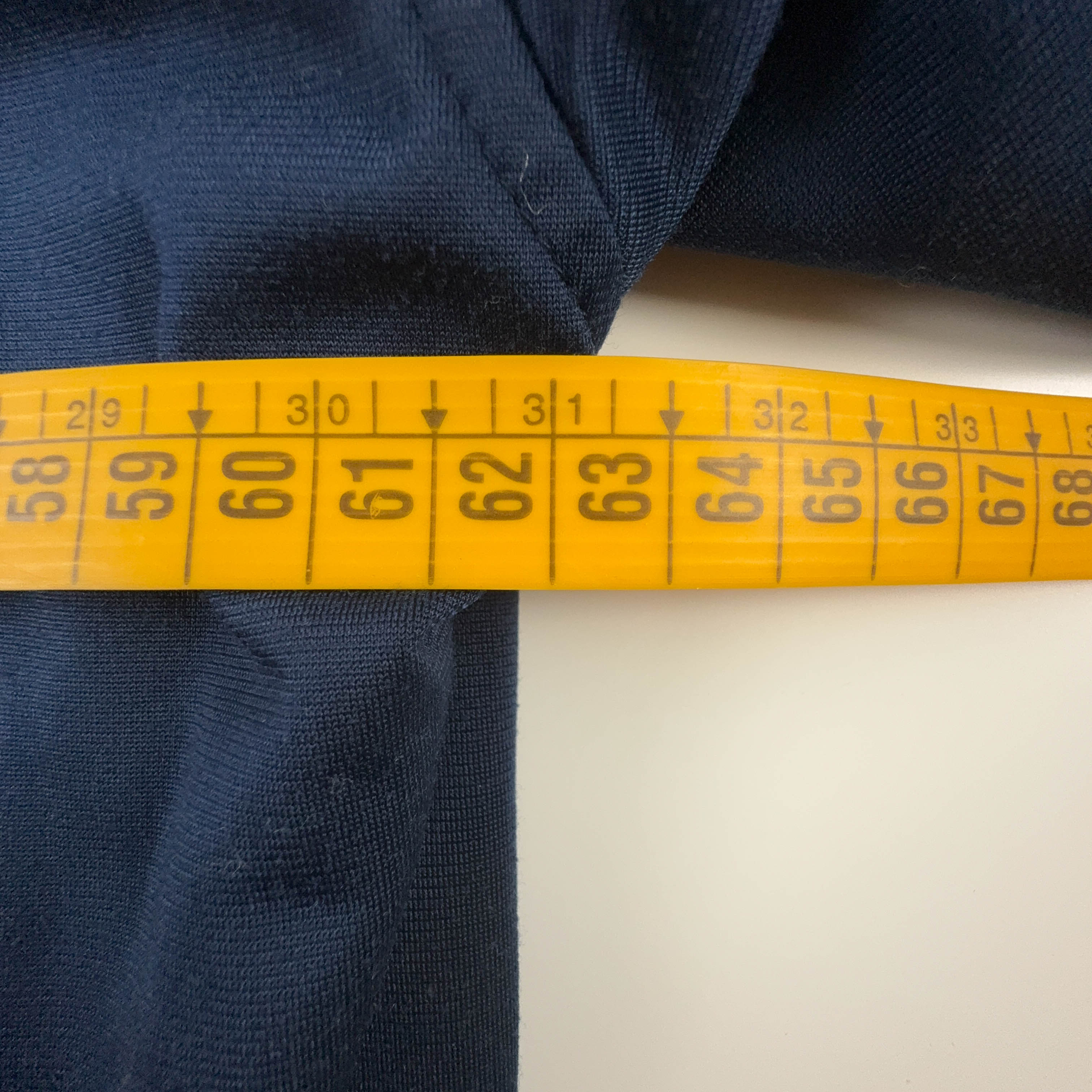 Felpa Reebok Vintage blu e grigia con zip anni 90 - Taglia L/XL uomo