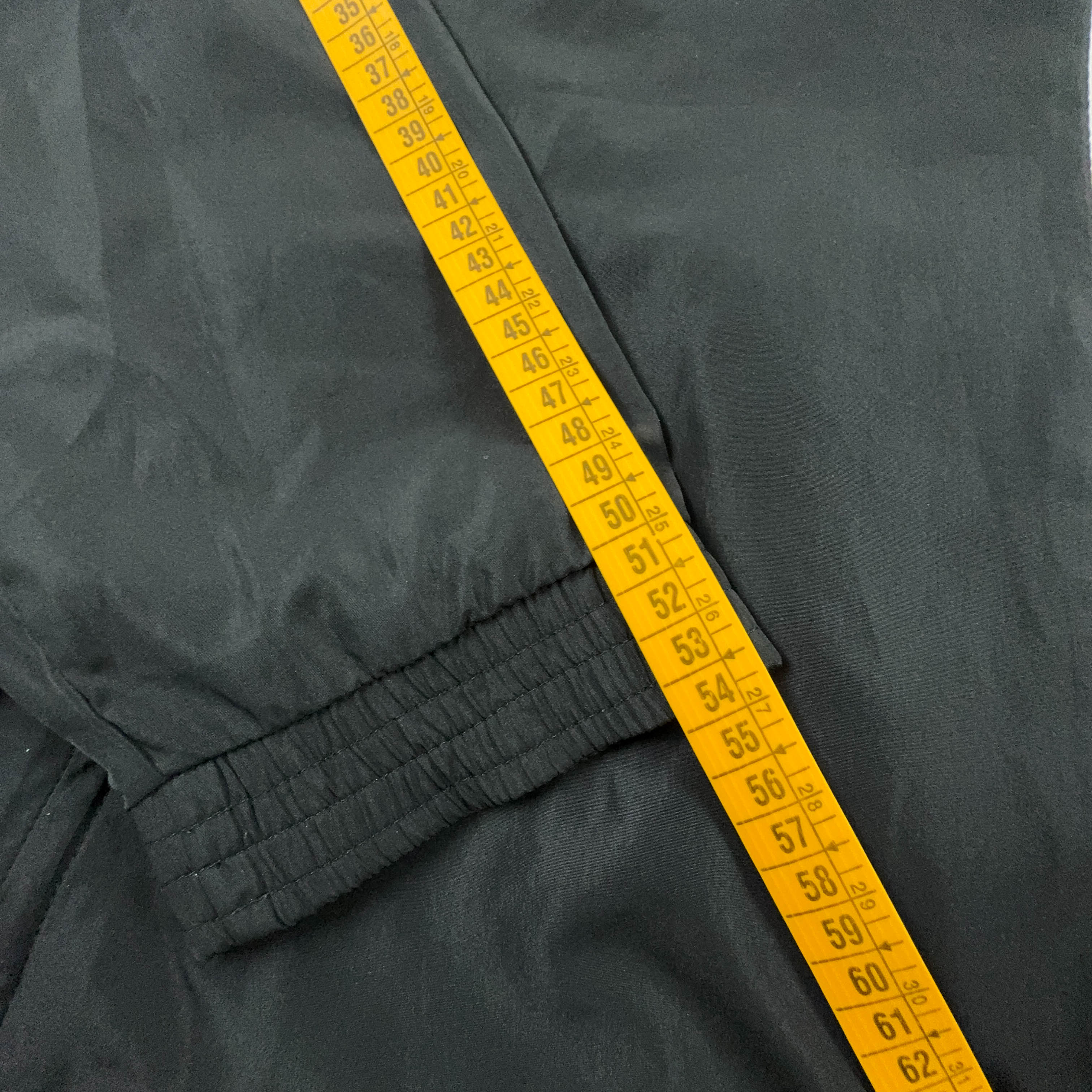 Giacca a vento Adidas Vintage nera con zip anni 2000 - Taglia D9 F198 uomo