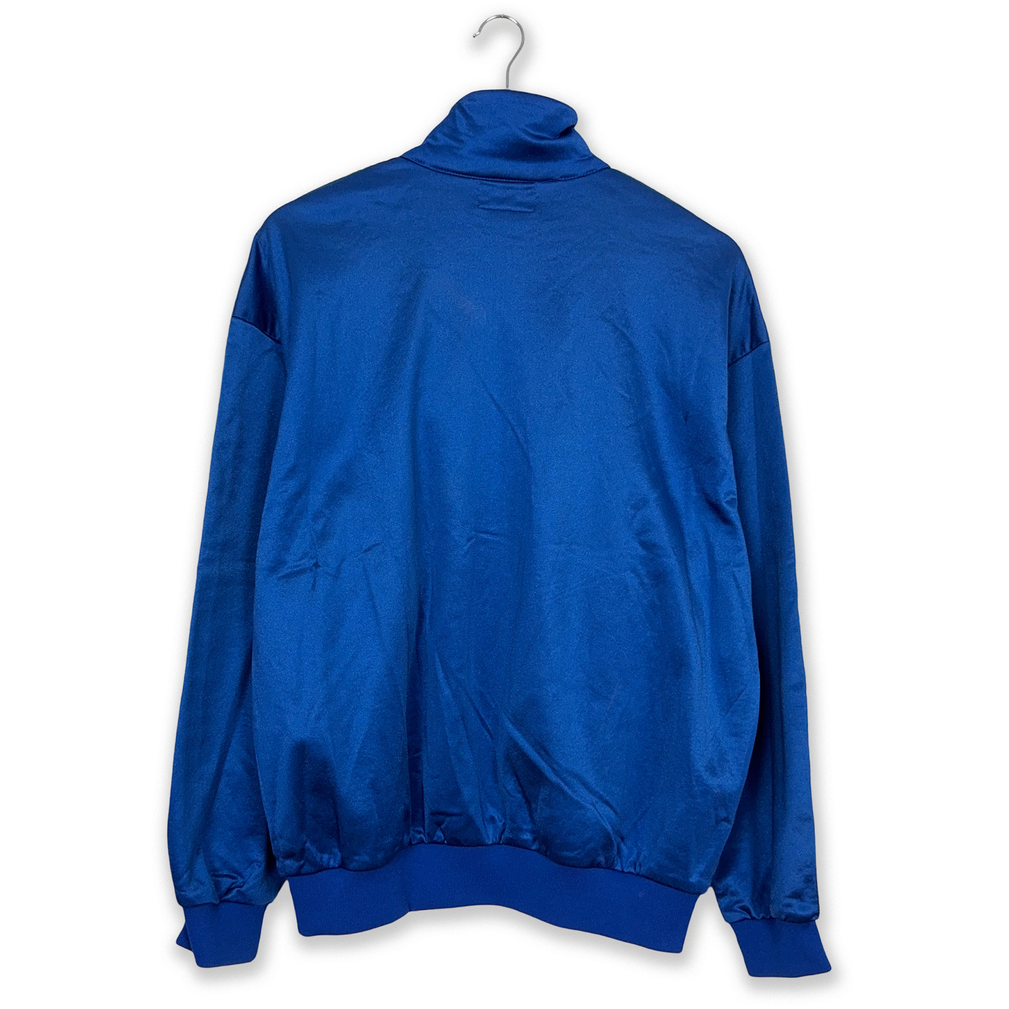 Felpa Asics Vintage blu con zip anni 90 - Taglia M/L uomo