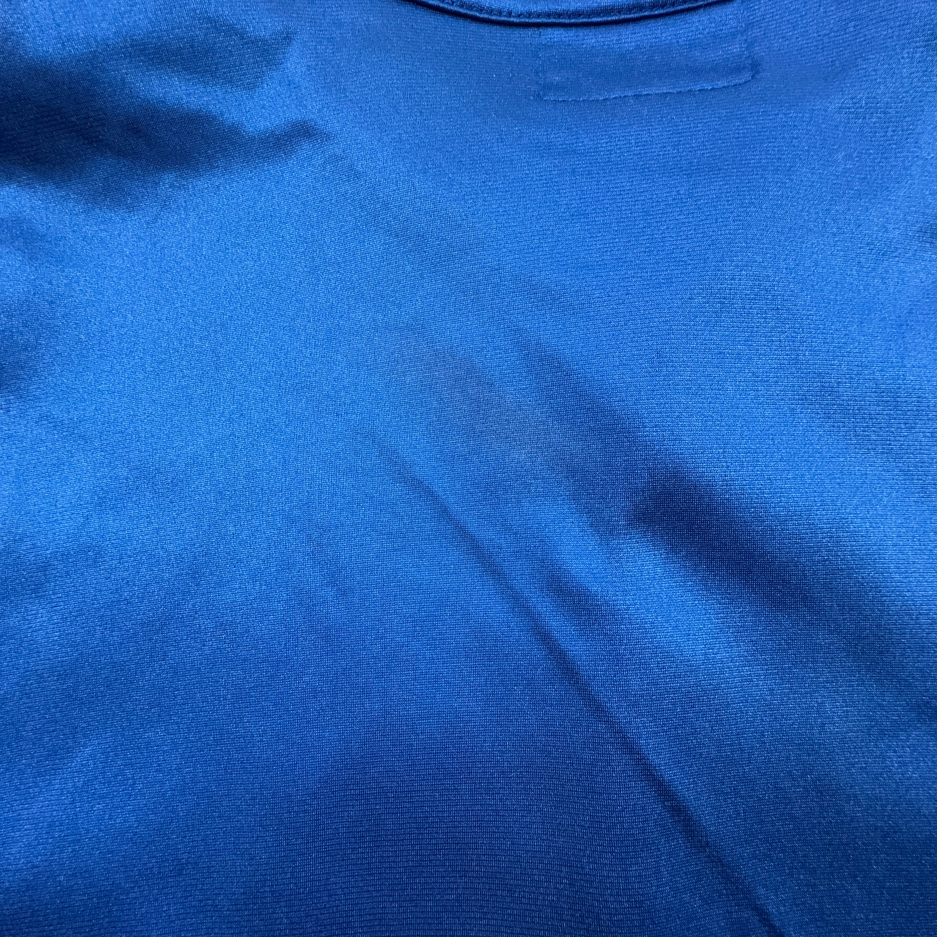 Felpa Asics Vintage blu con zip anni 90 - Taglia M/L uomo