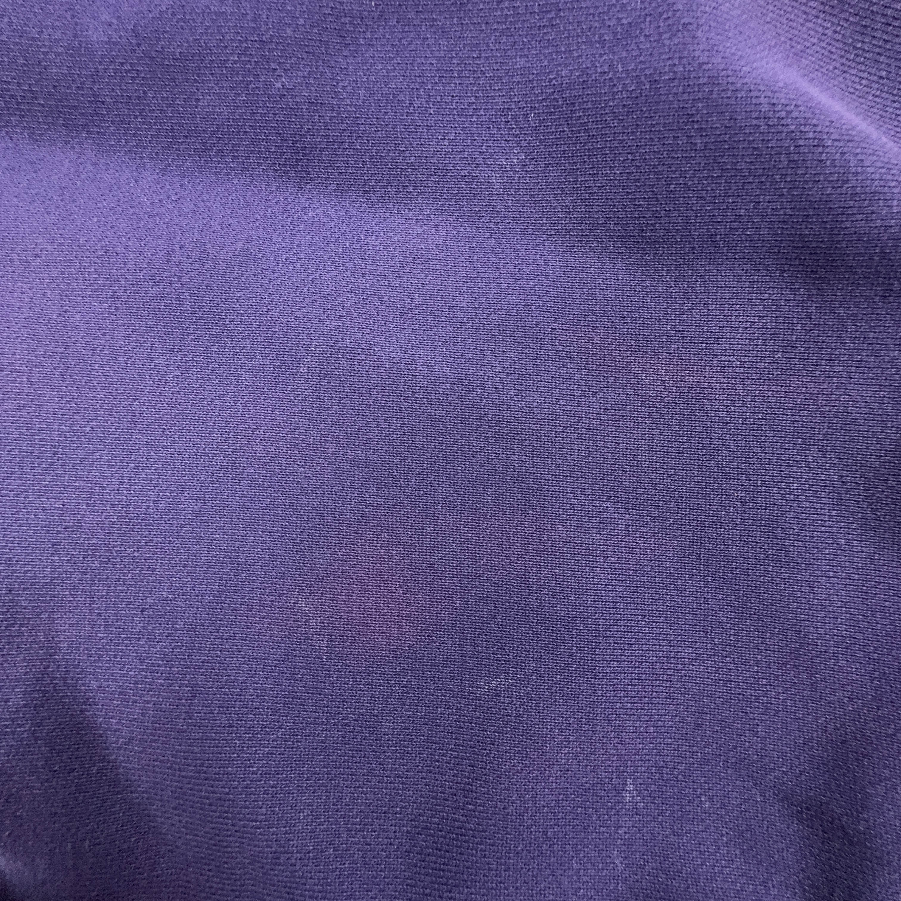 Felpa Nike Vintage grigia e viola con zip e cappuccio anni 2000 - Taglia S/M uomo
