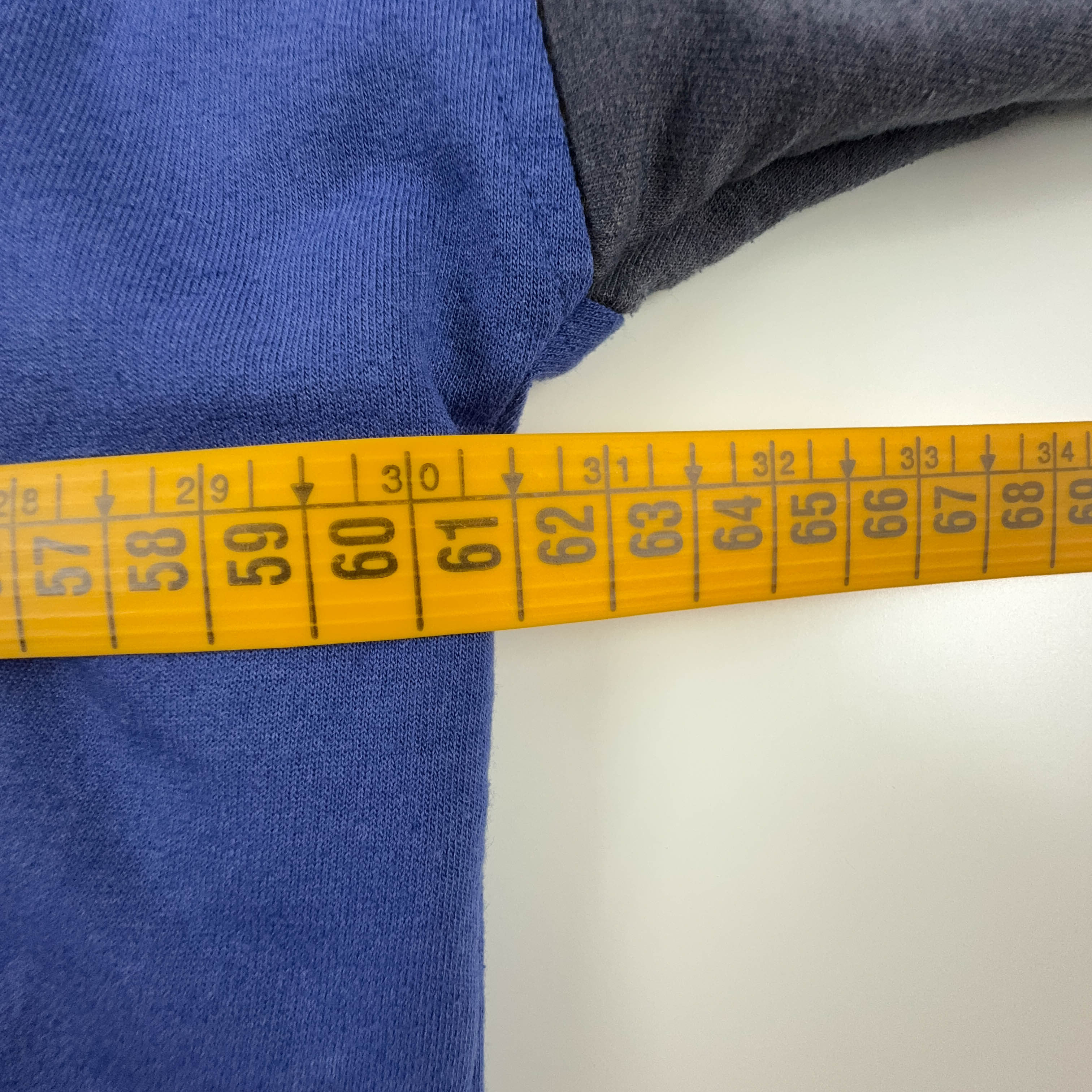 Felpa Lotto Vintage blu con zip anni 90 - Taglia L/XL uomo