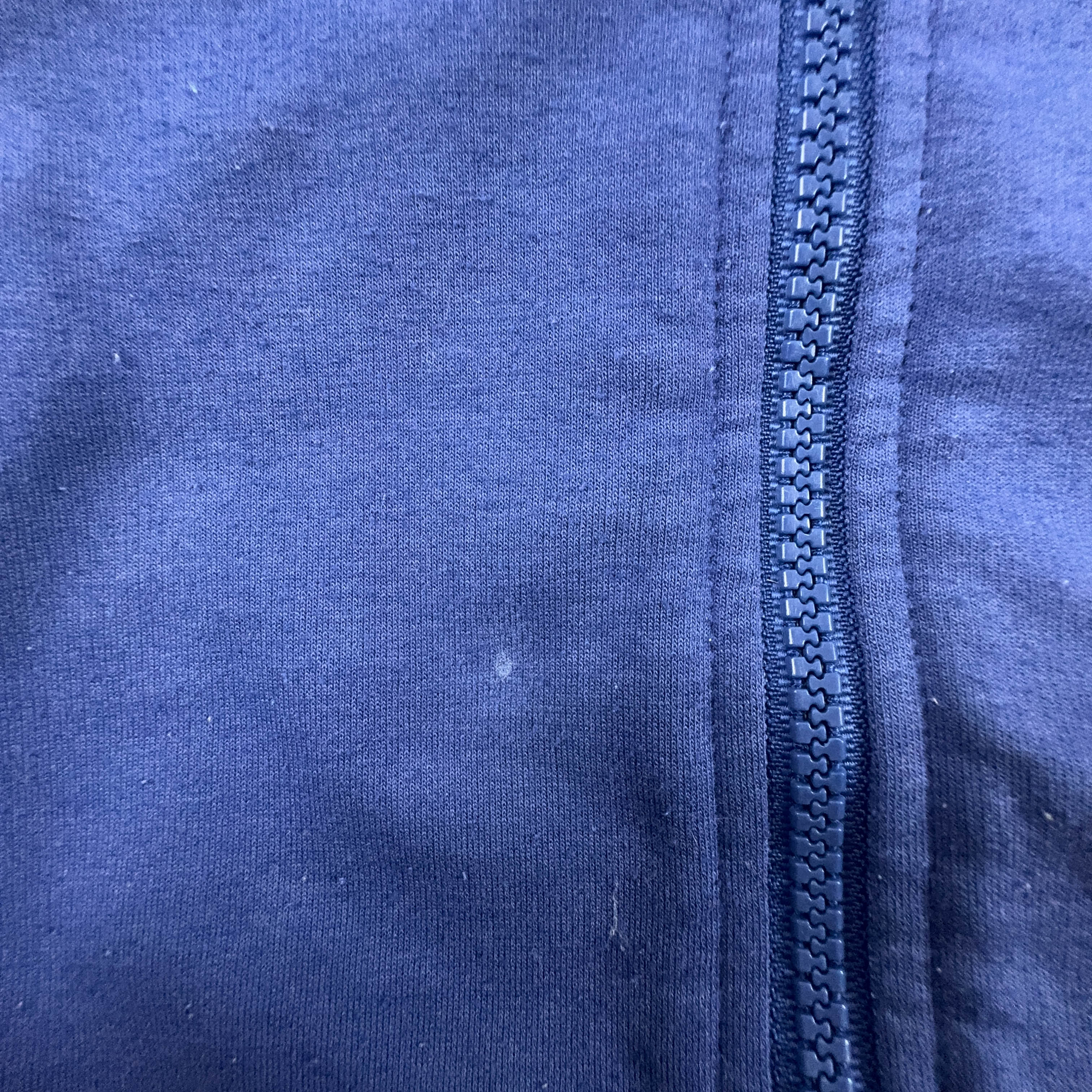 Felpa Lotto Vintage blu con zip anni 90 - Taglia L/XL uomo