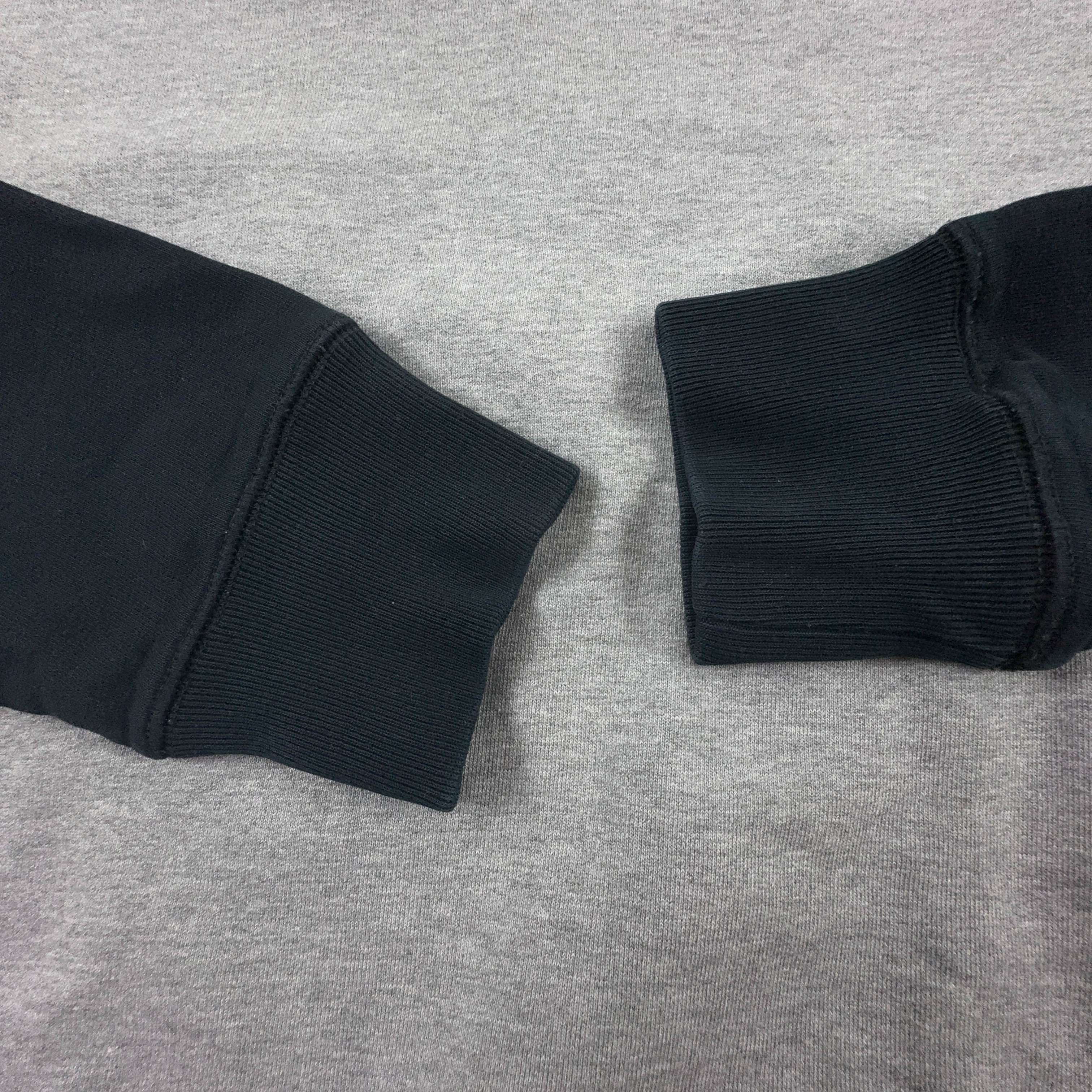 Felpa Carhartt grigia e blu a girocollo 80% cotone - Taglia S uomo