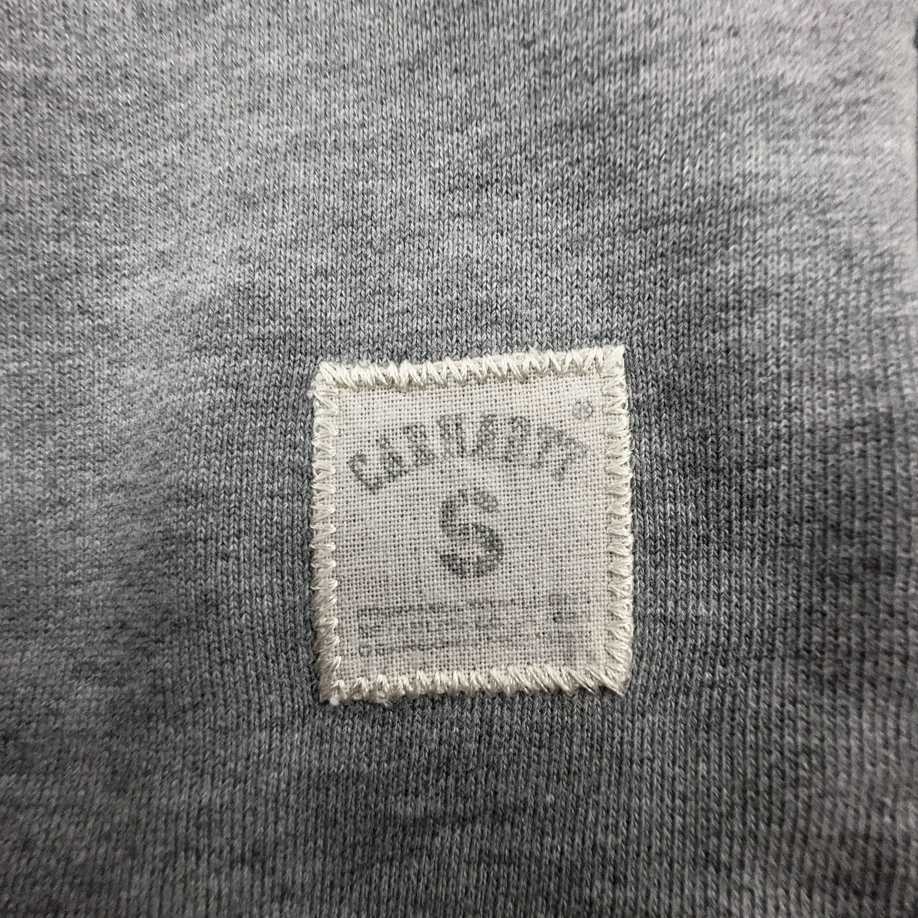 Felpa Carhartt grigia e blu a girocollo 80% cotone - Taglia S uomo