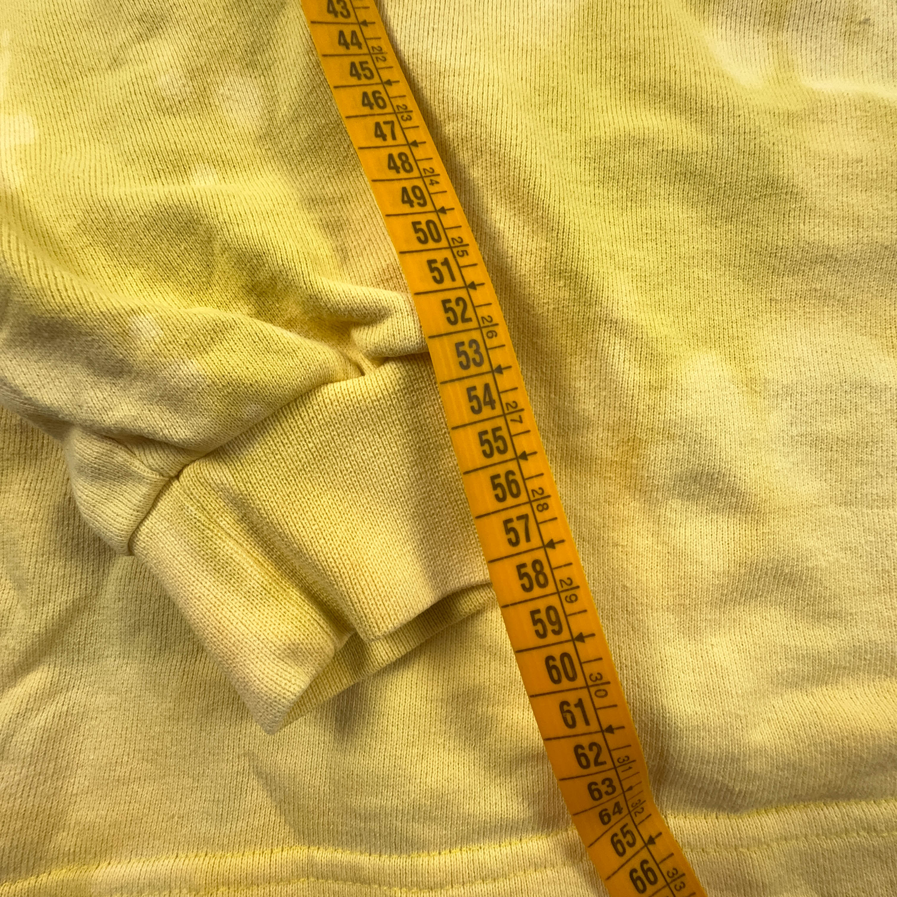 Felpa Nike Vintage Tie Dye gialla e arancione a girocollo swoosh ricamato anni 90 - Taglia M 178
