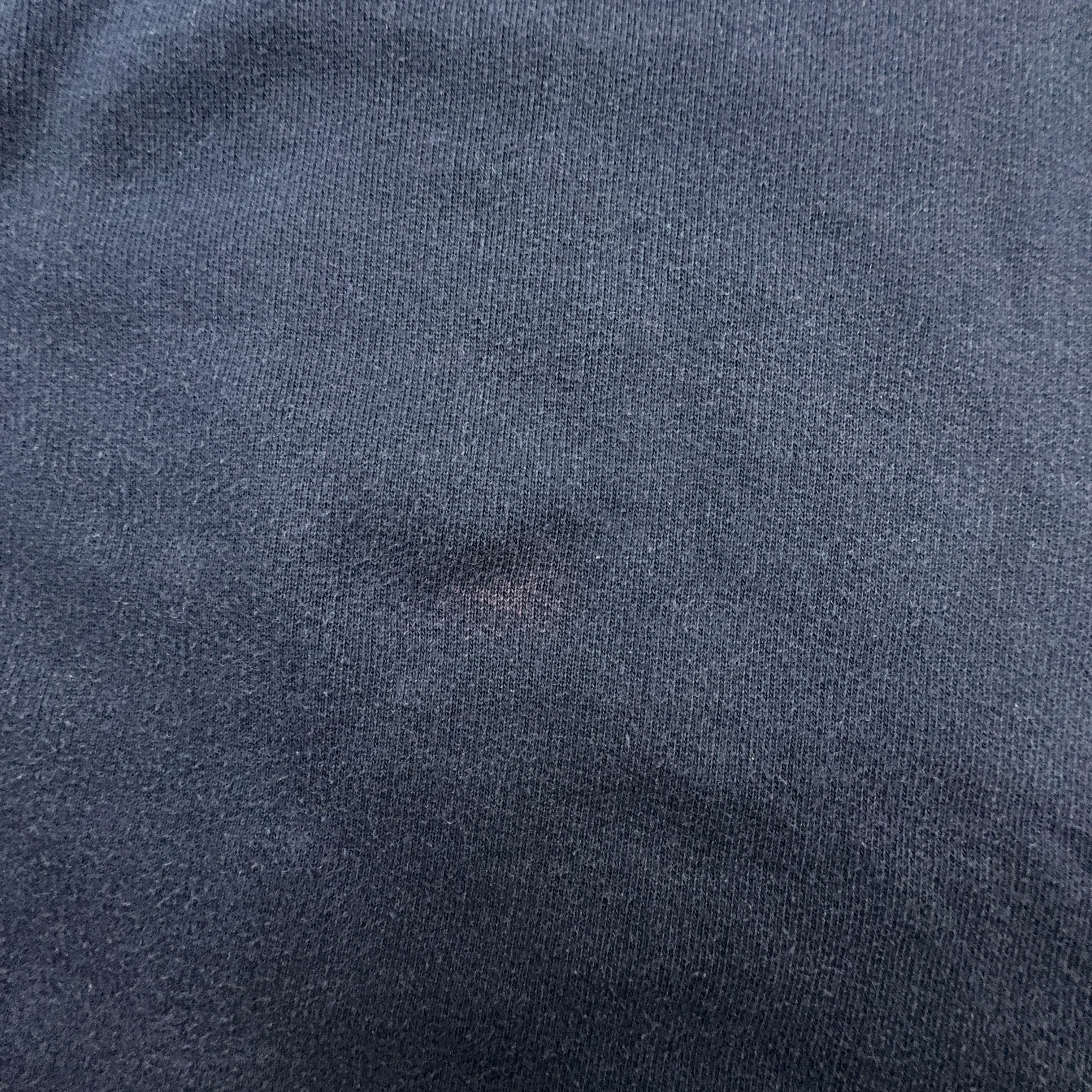 Felpa Rifle Vintage blu scuro a girocollo con ricamo sul fronte anni 90 - Taglia L uomo