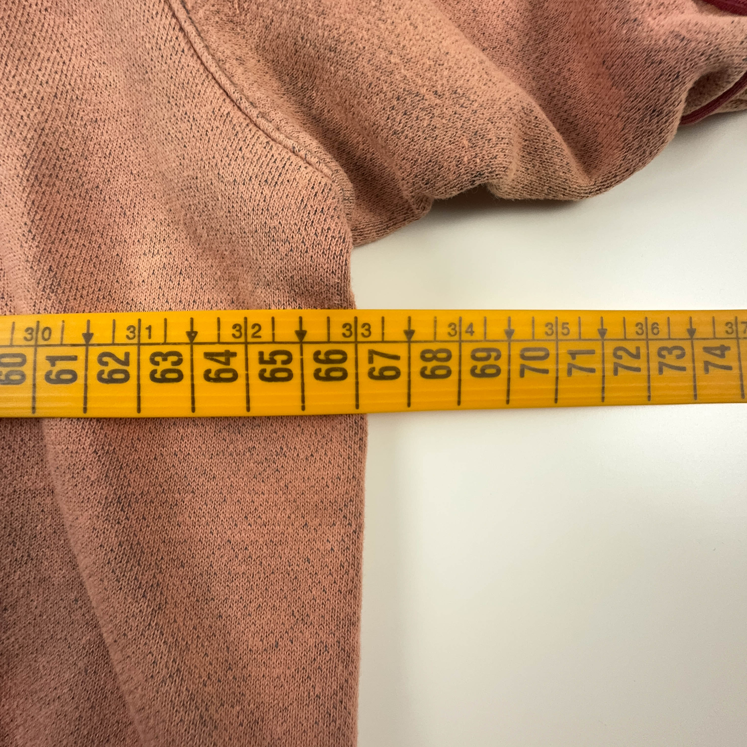 Felpa Nike Vintage Tie Dye arancione e rosa a girocollo in cotone anni 2000 - Taglia XL/XXL uomo