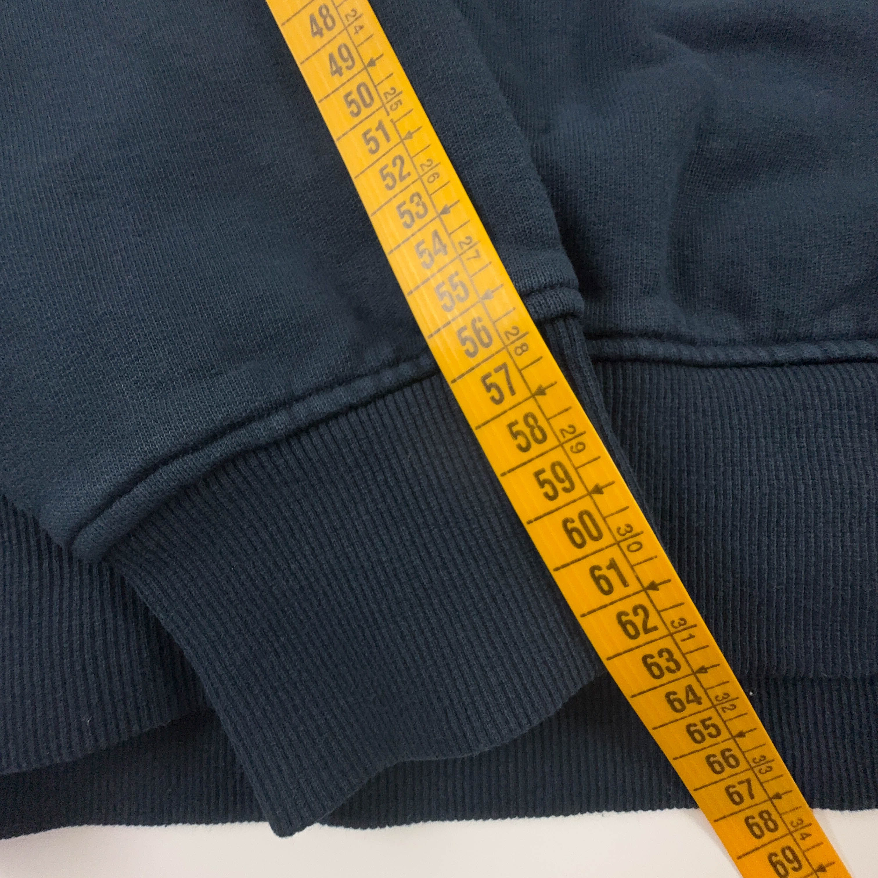 Felpa The North Face blu scura con cappuccio in cotone - Taglia M uomo