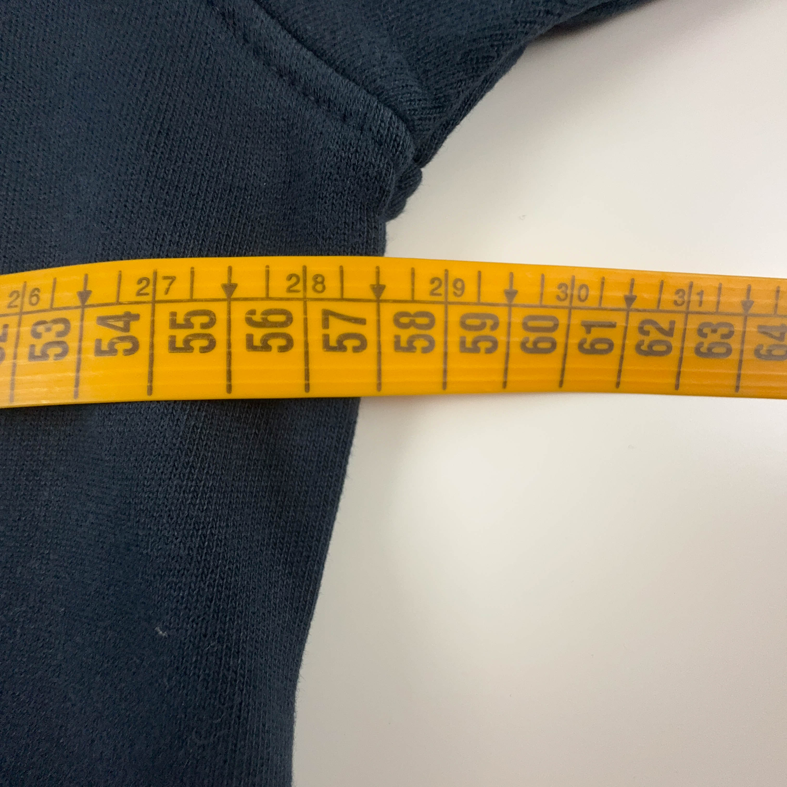 Felpa The North Face blu scura con cappuccio in cotone - Taglia M uomo