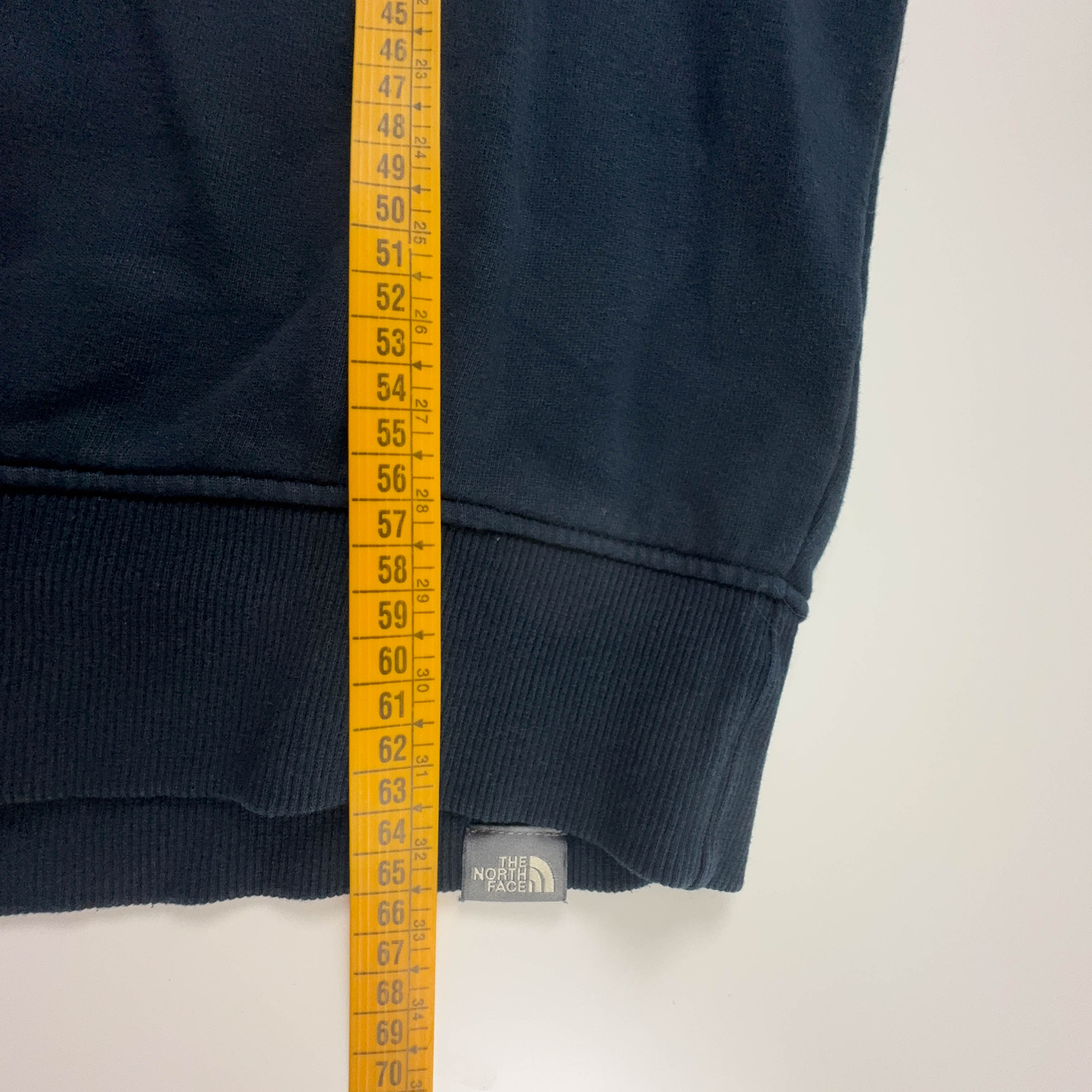 Felpa The North Face blu scura con cappuccio in cotone - Taglia M uomo