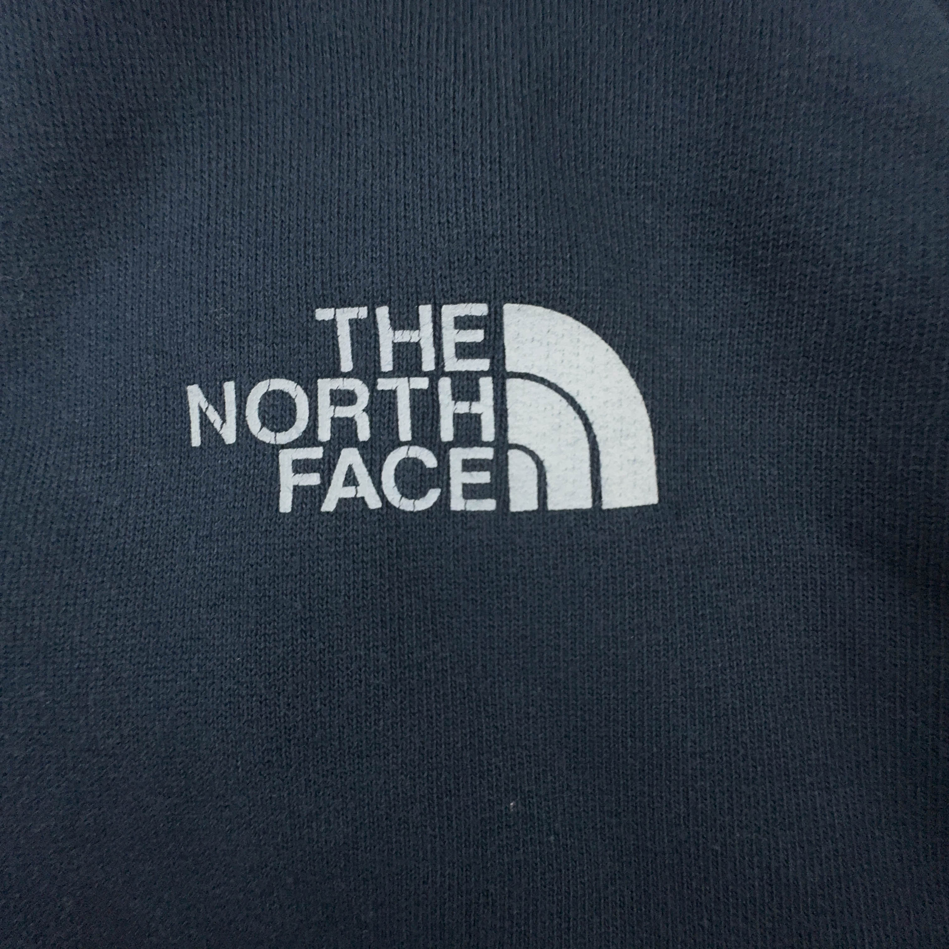Felpa The North Face blu scura con cappuccio in cotone - Taglia M uomo