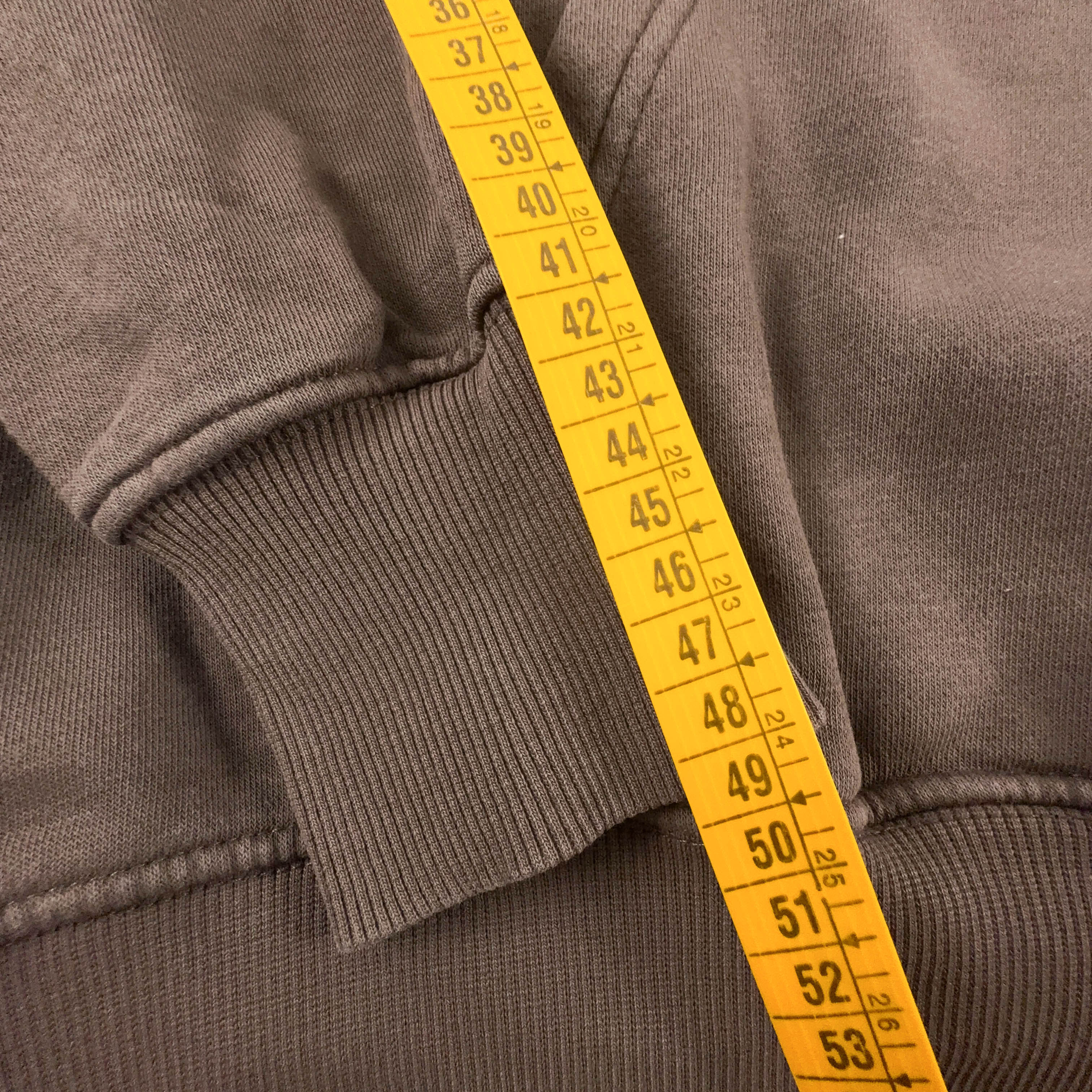 Felpa Nike marrone con cappuccio e logo ricamato 80% cotone - Taglia XS/S uomo