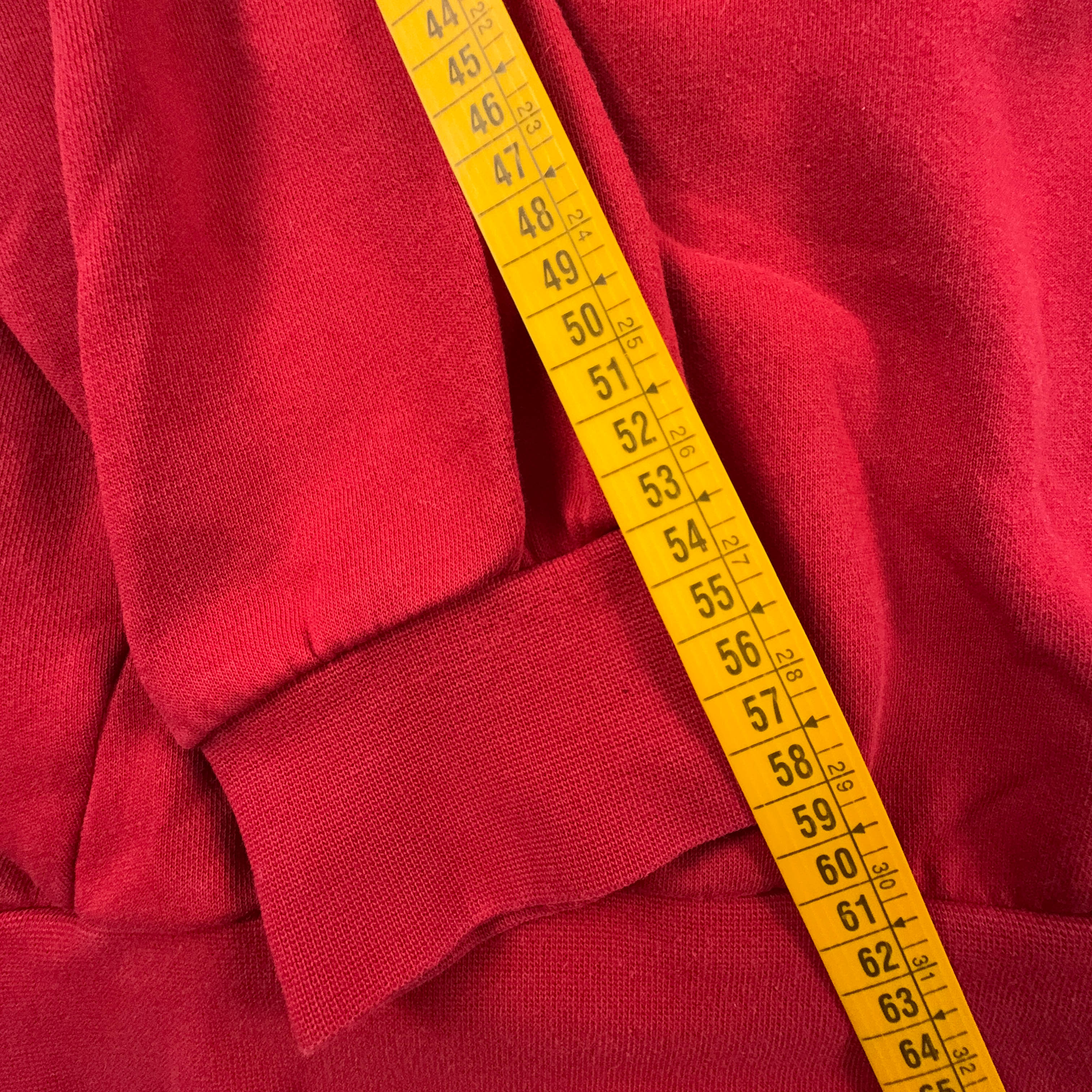 Felpa Adidas Vintage rossa a girocollo anni 2000 - Taglia D4 F168 uomo