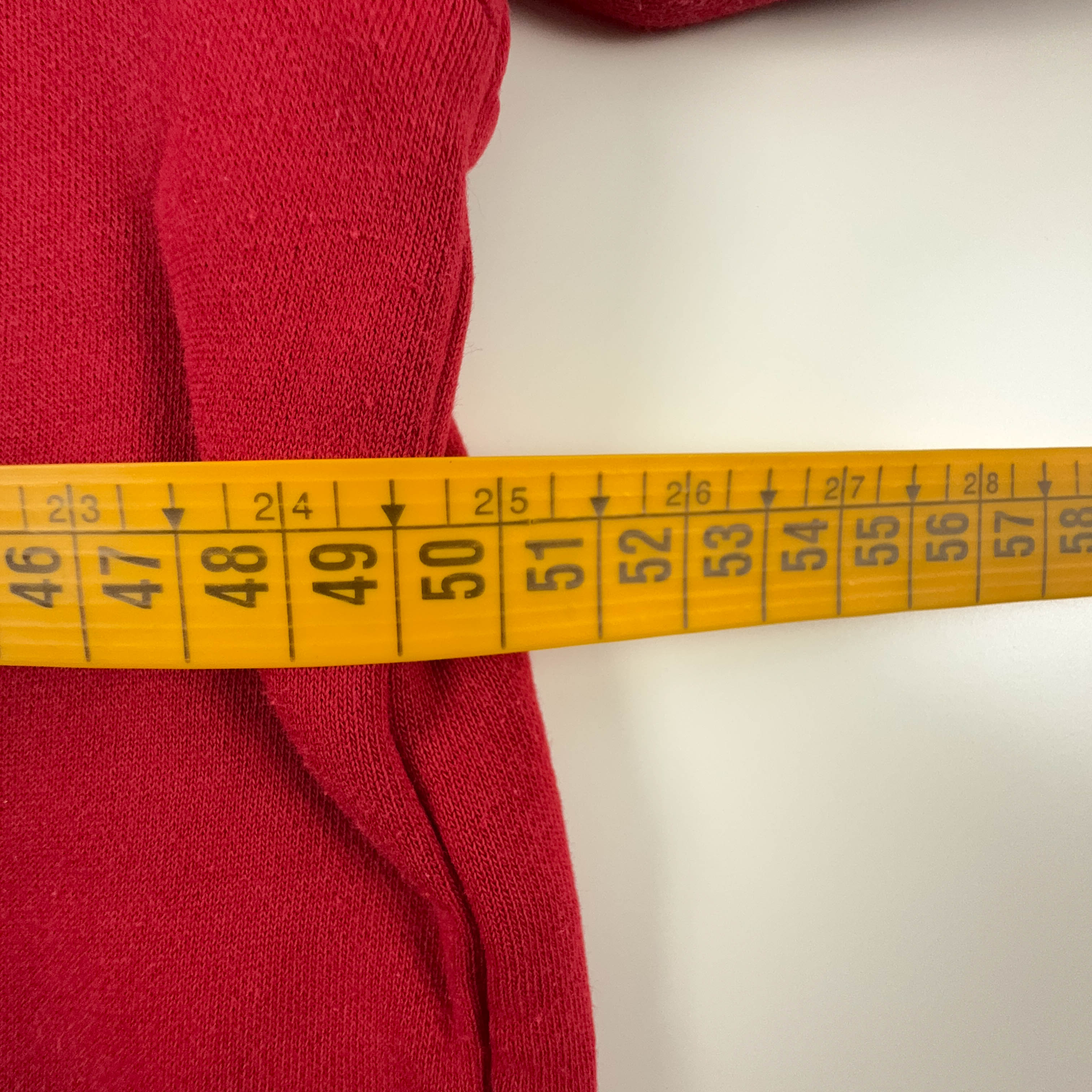 Felpa Adidas Vintage rossa a girocollo anni 2000 - Taglia D4 F168 uomo