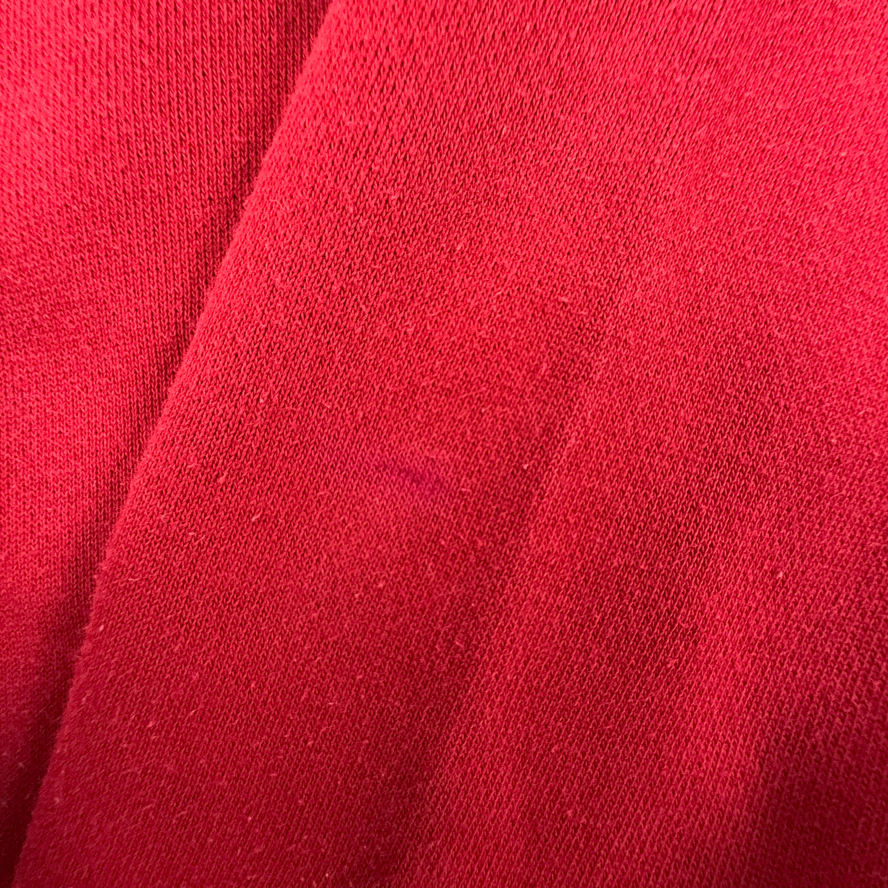 Felpa Adidas Vintage rossa a girocollo anni 2000 - Taglia D4 F168 uomo