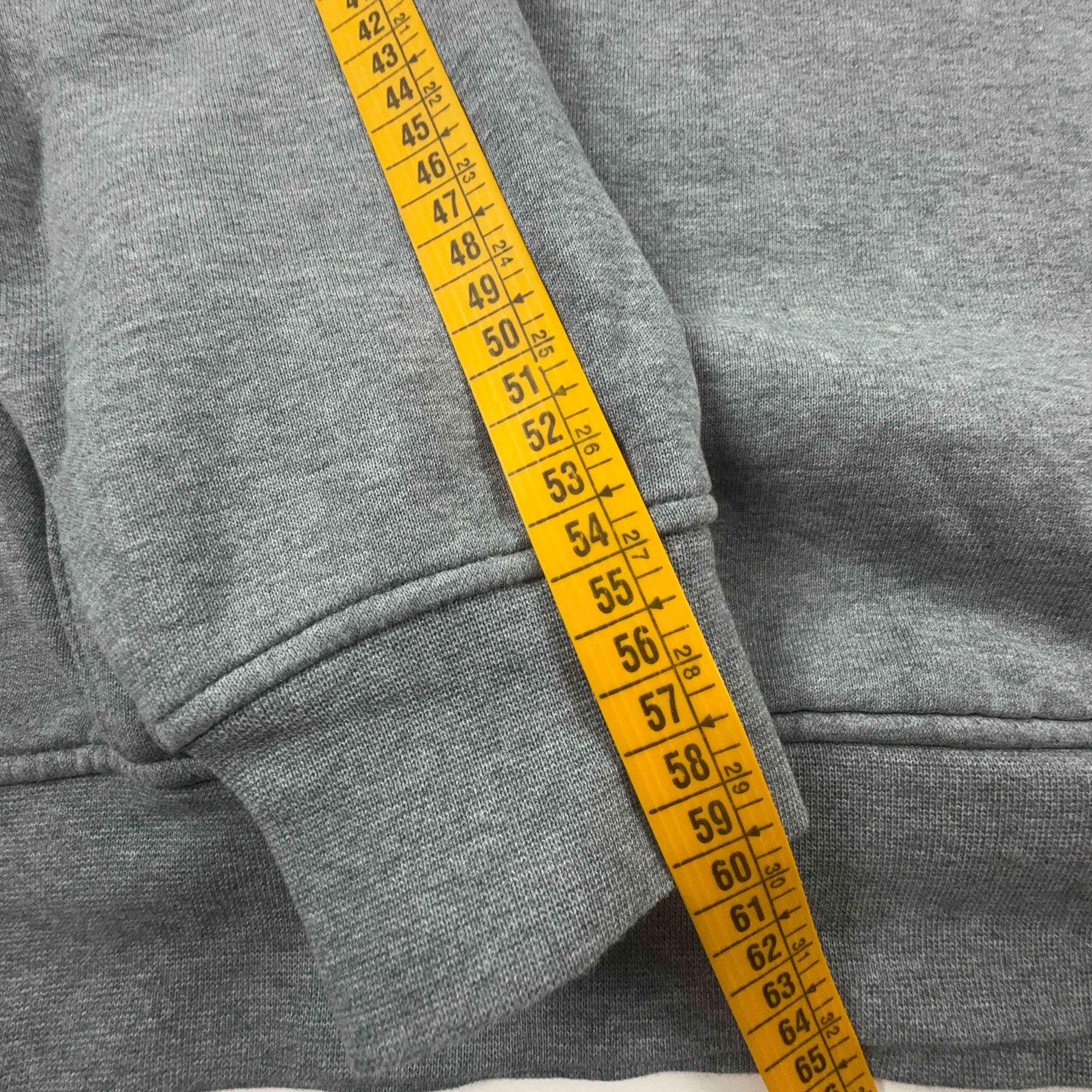 Felpa Jordan grigia con cappuccio 82% cotone - Taglia M uomo