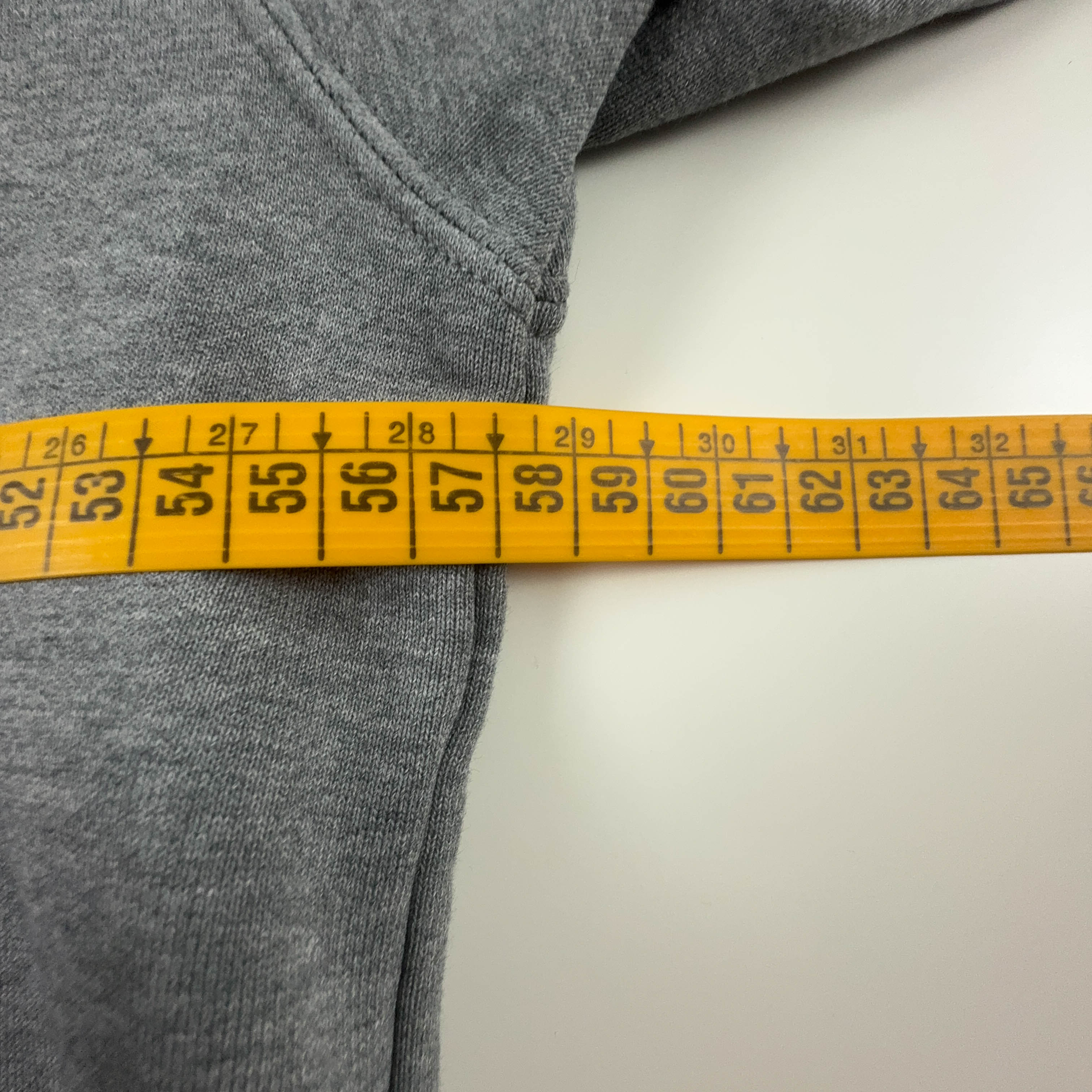 Felpa Jordan grigia con cappuccio 82% cotone - Taglia M uomo